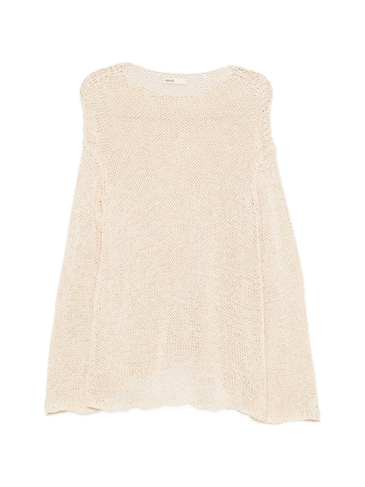 Davet open-knit top