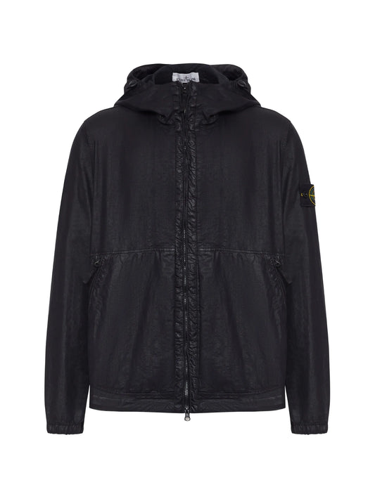 hooded zip jacket