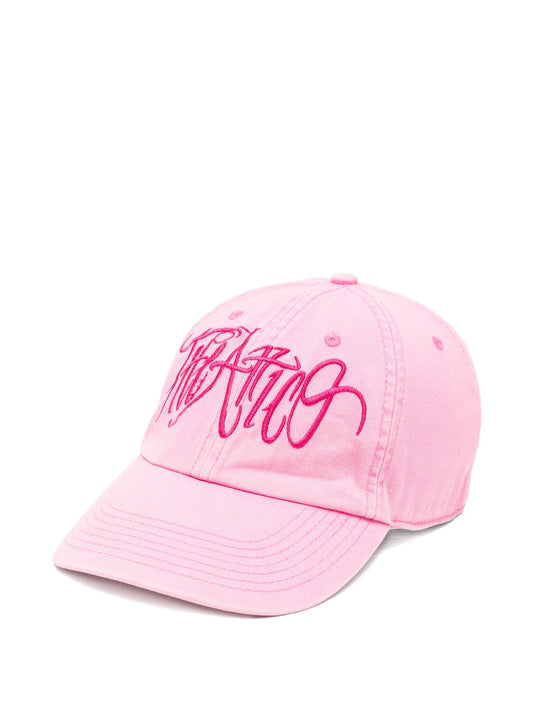 logo-embroidered baseball cap