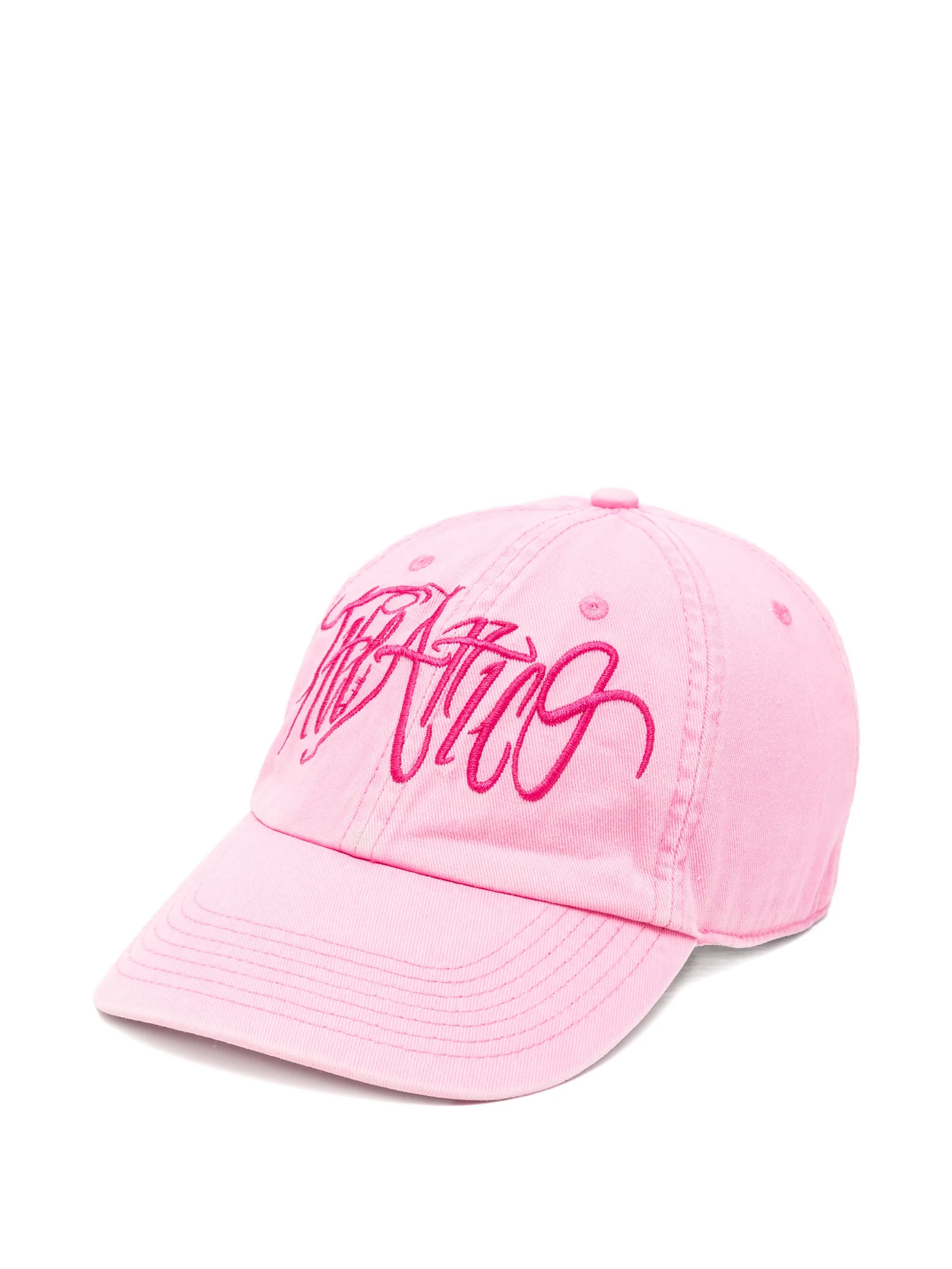 faded pink cap
