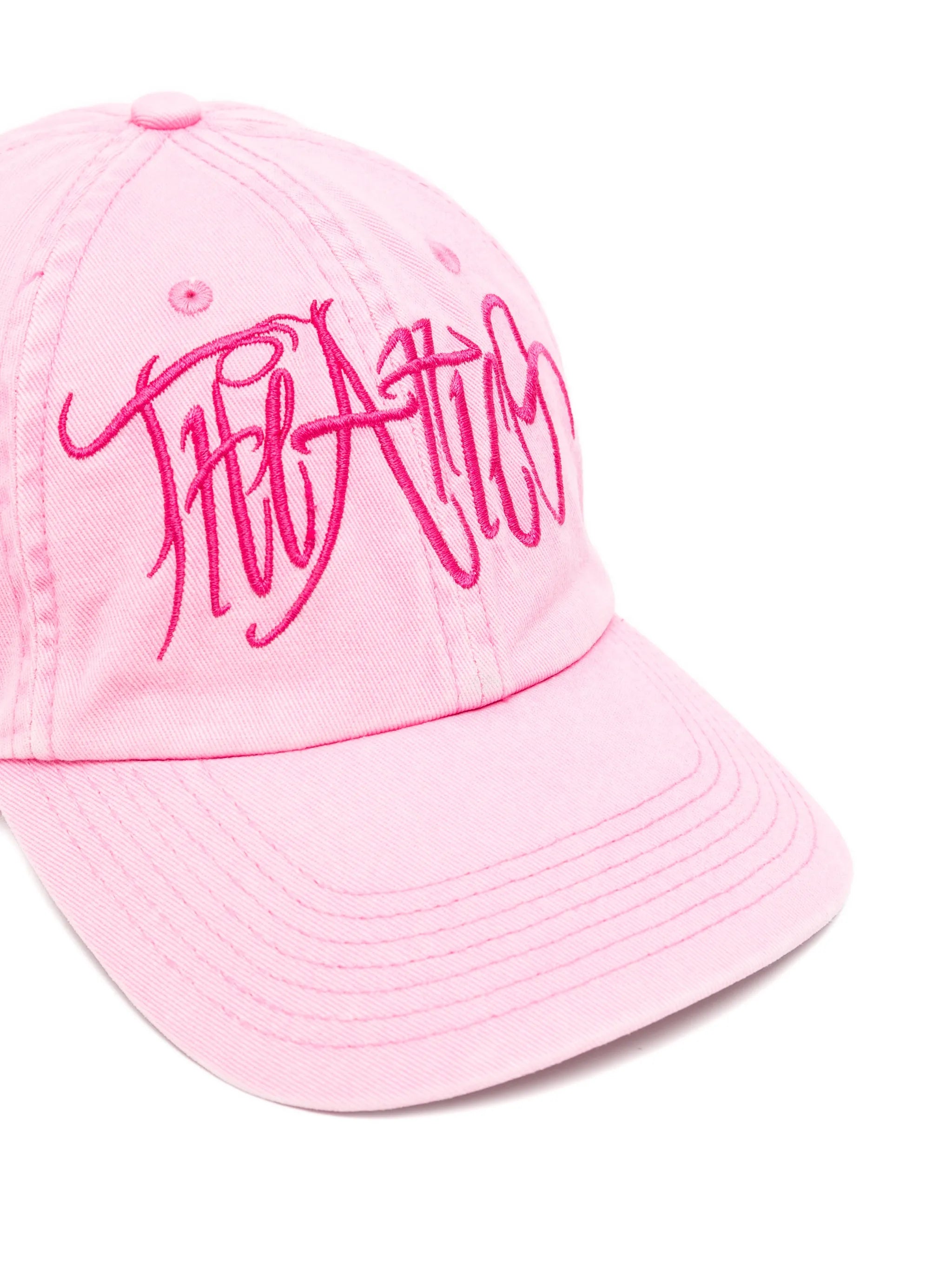 logo-embroidered baseball cap