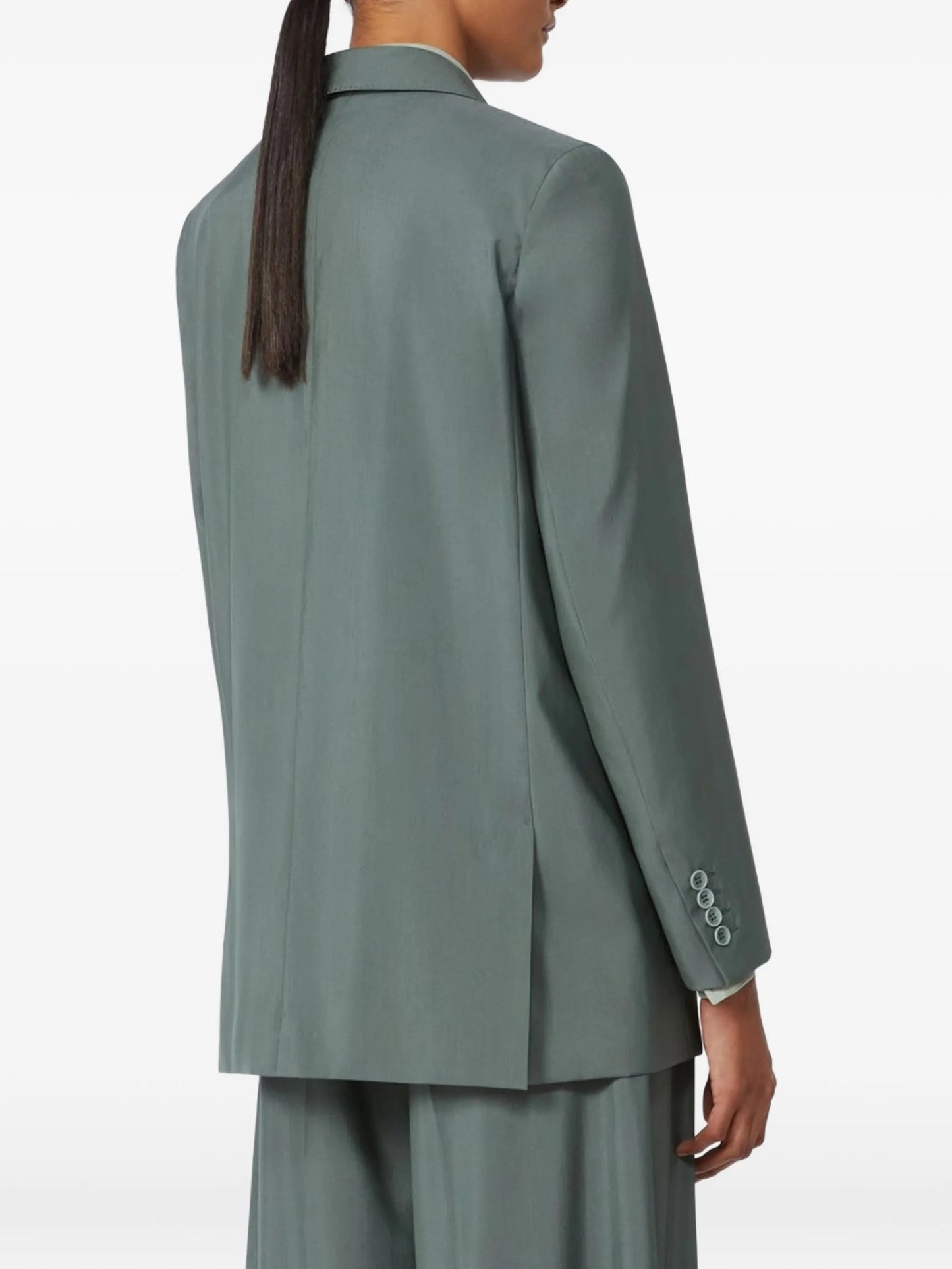 double-breasted blazer