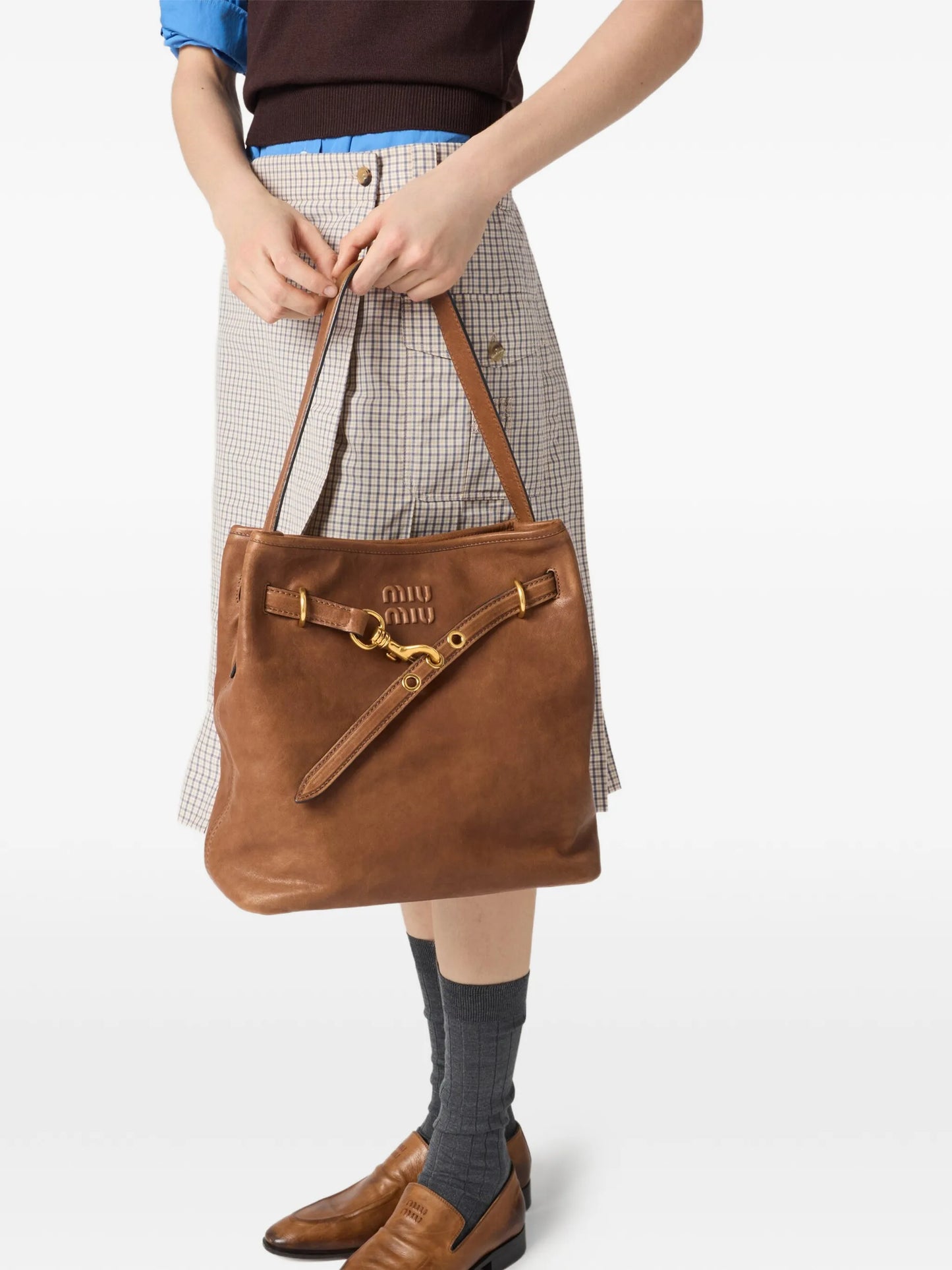 Aventure nappa-leather bucket bag