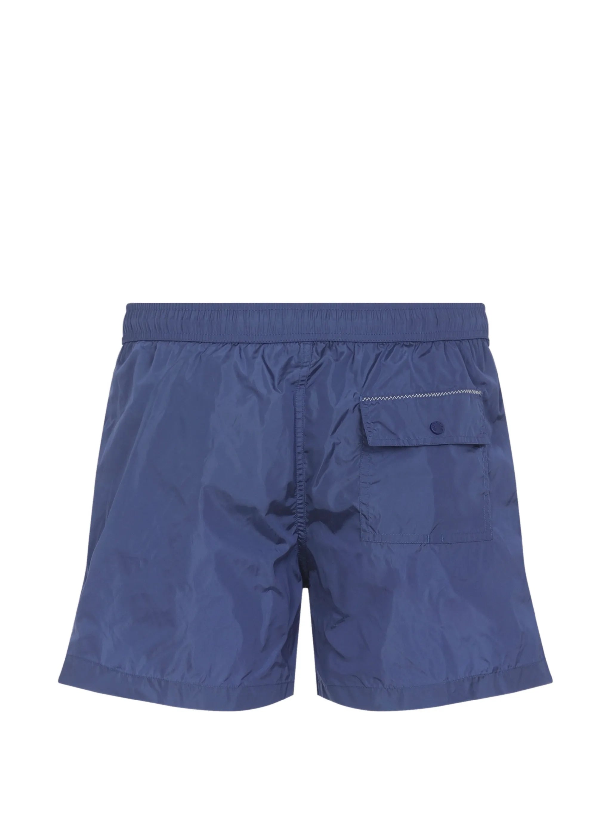 logo-patch swim shorts