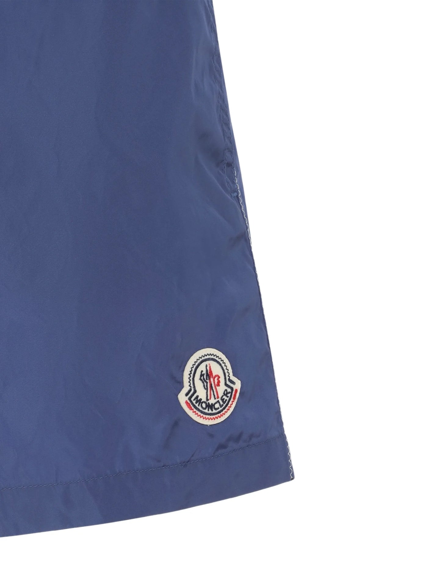 logo-patch swim shorts
