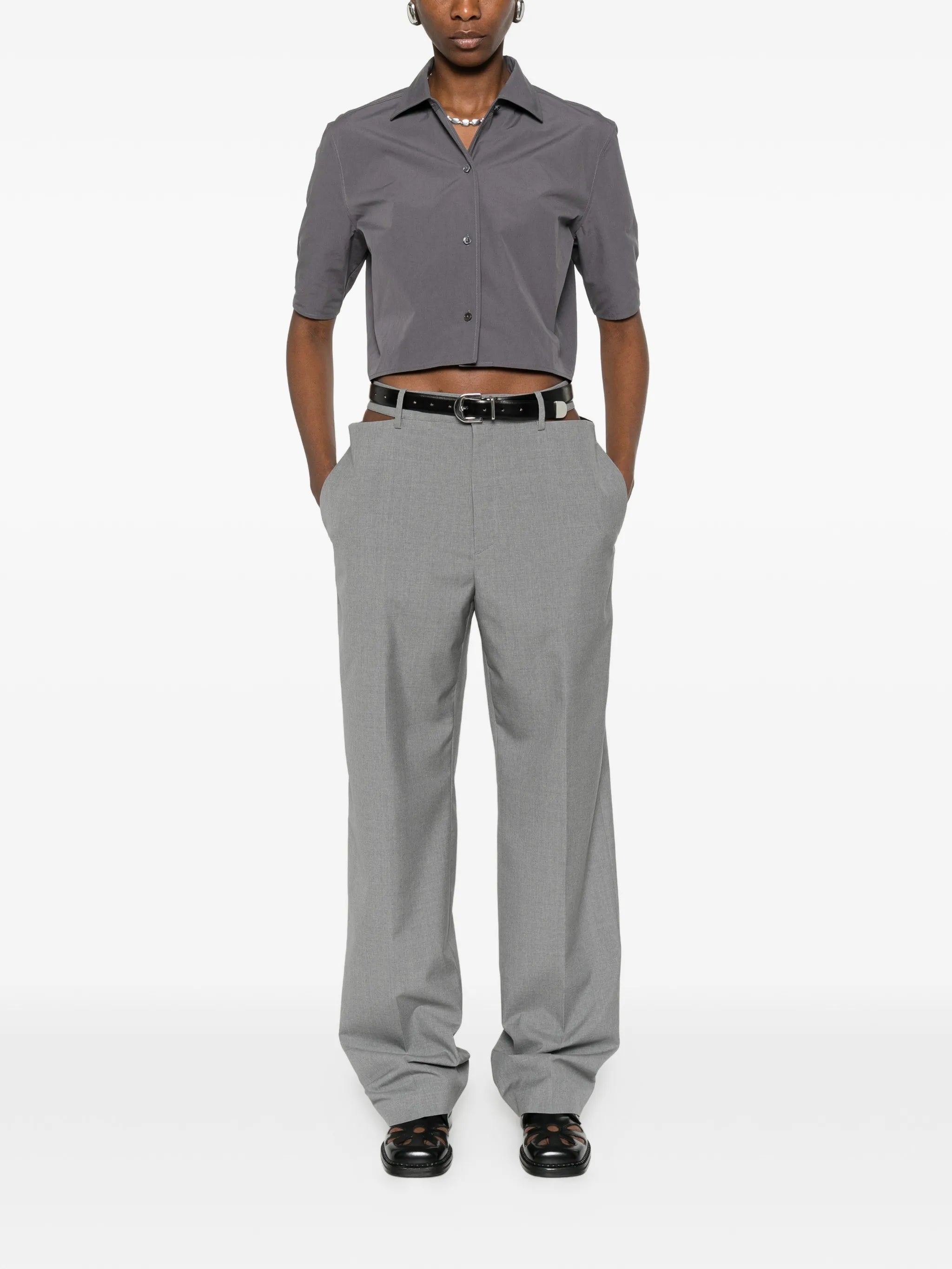 cropped shirt