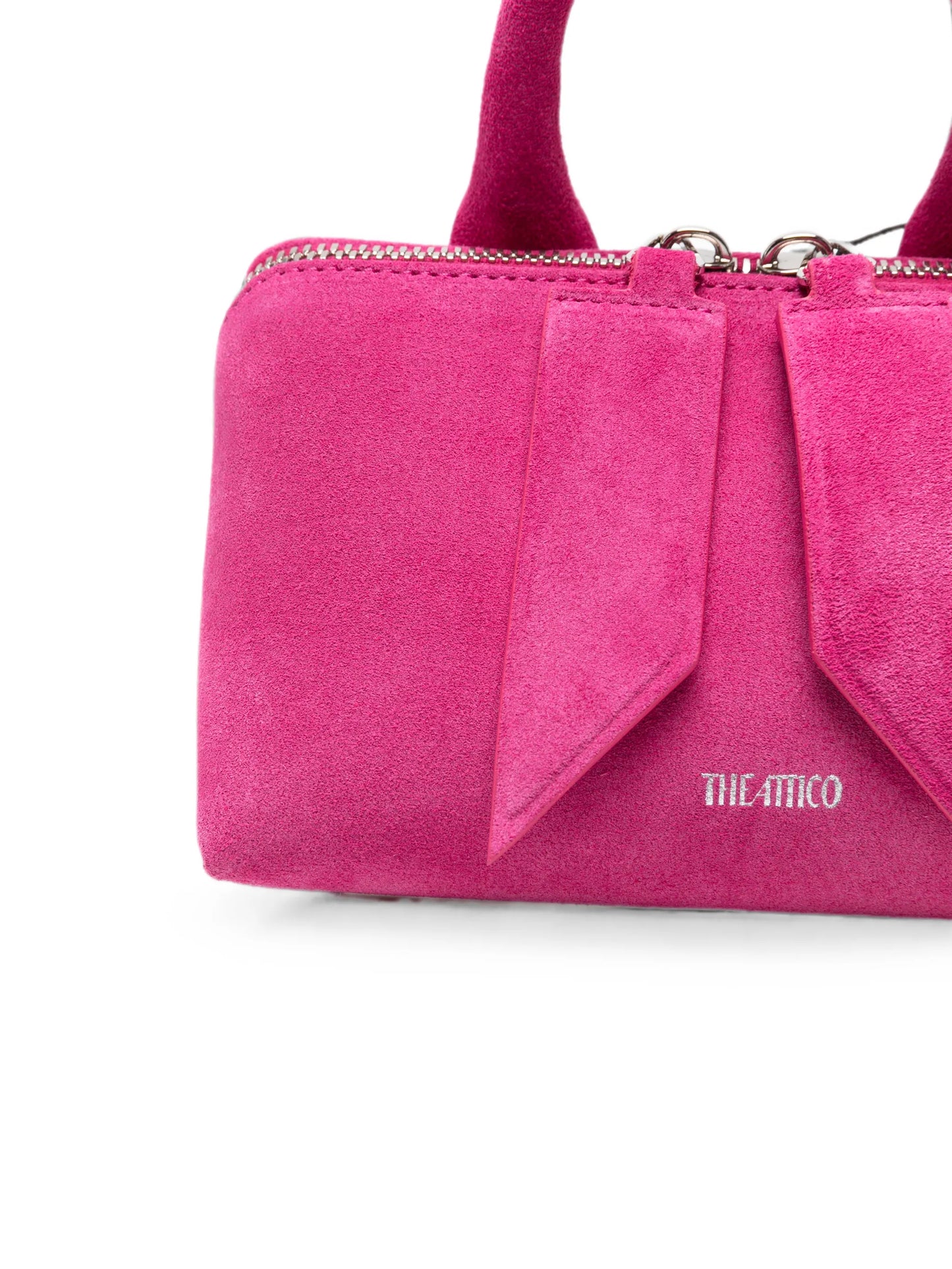 mini Friday suede top-handle tote bag