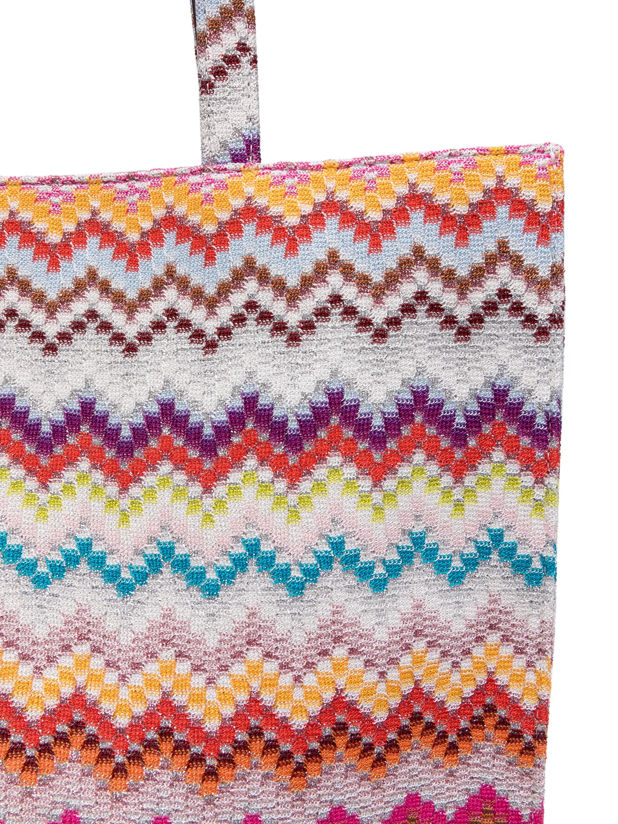 zig zag shoulder bag
