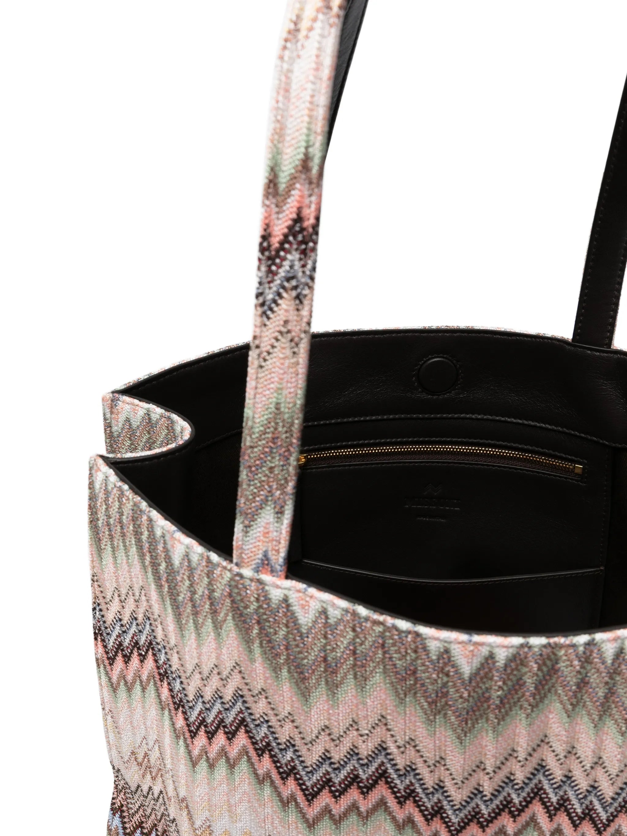 zigzag shoulder bag