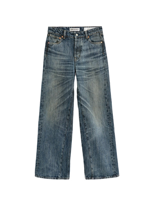 Treble Cut wide-leg jeans