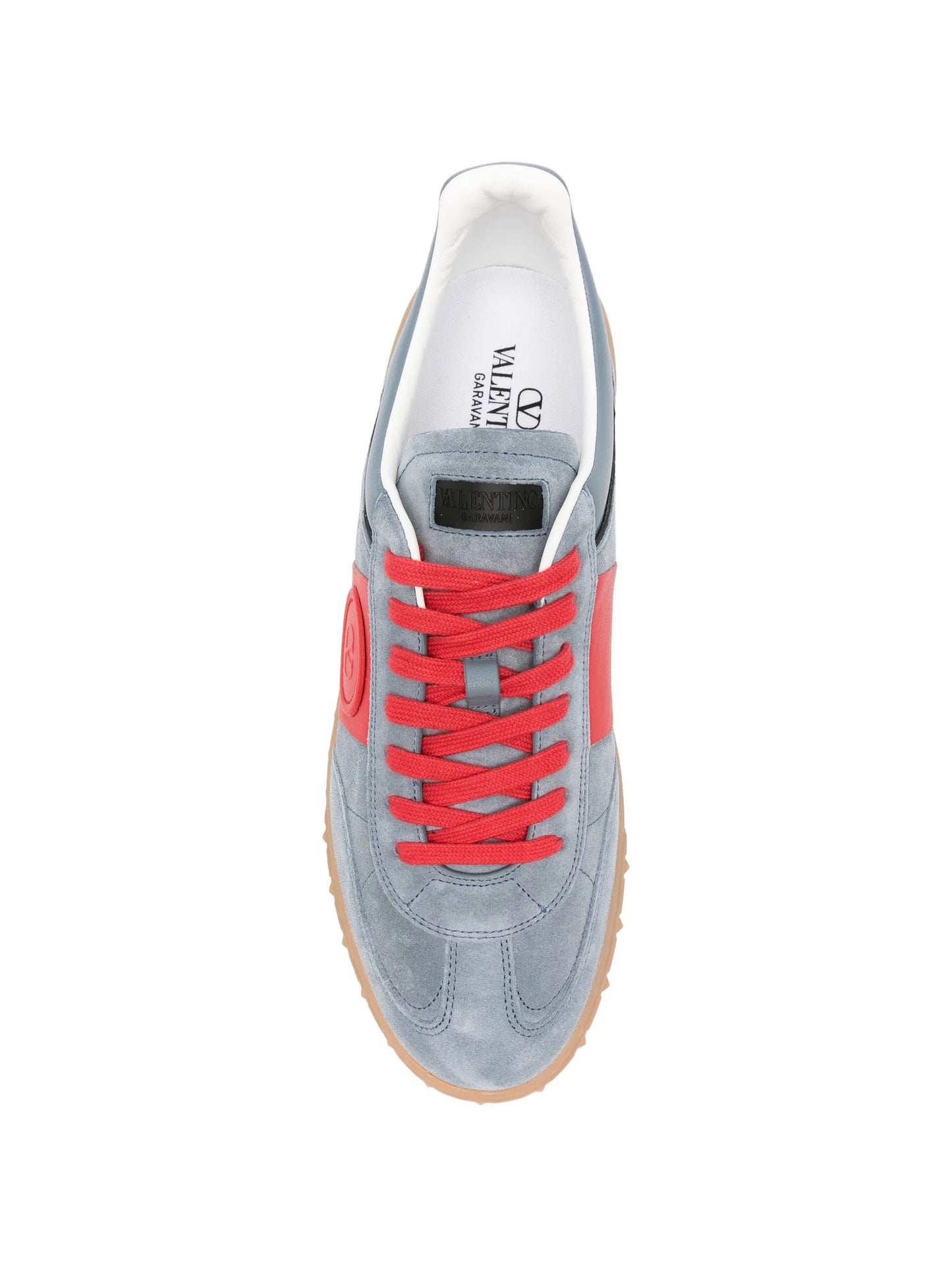 Upvillage low-top trainers in split leather and calfskin nappa leather