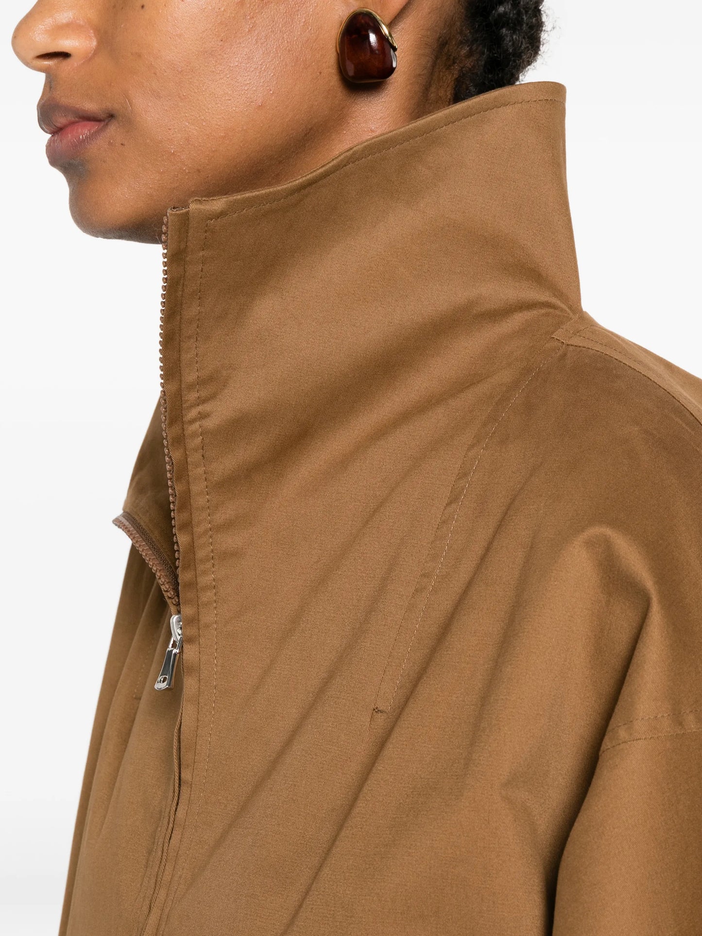Francois zip-fastening jacket