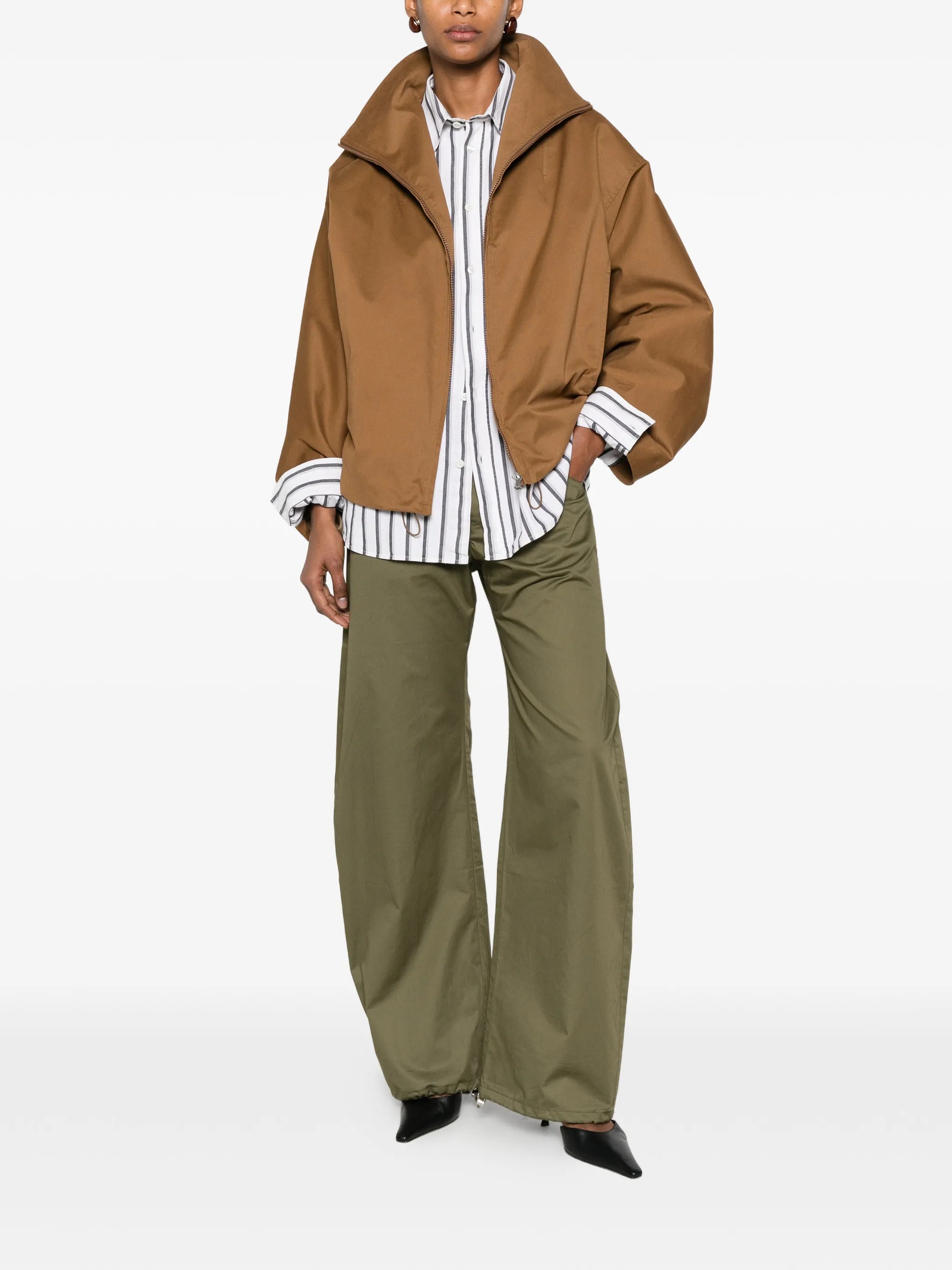 Francois zip-fastening jacket