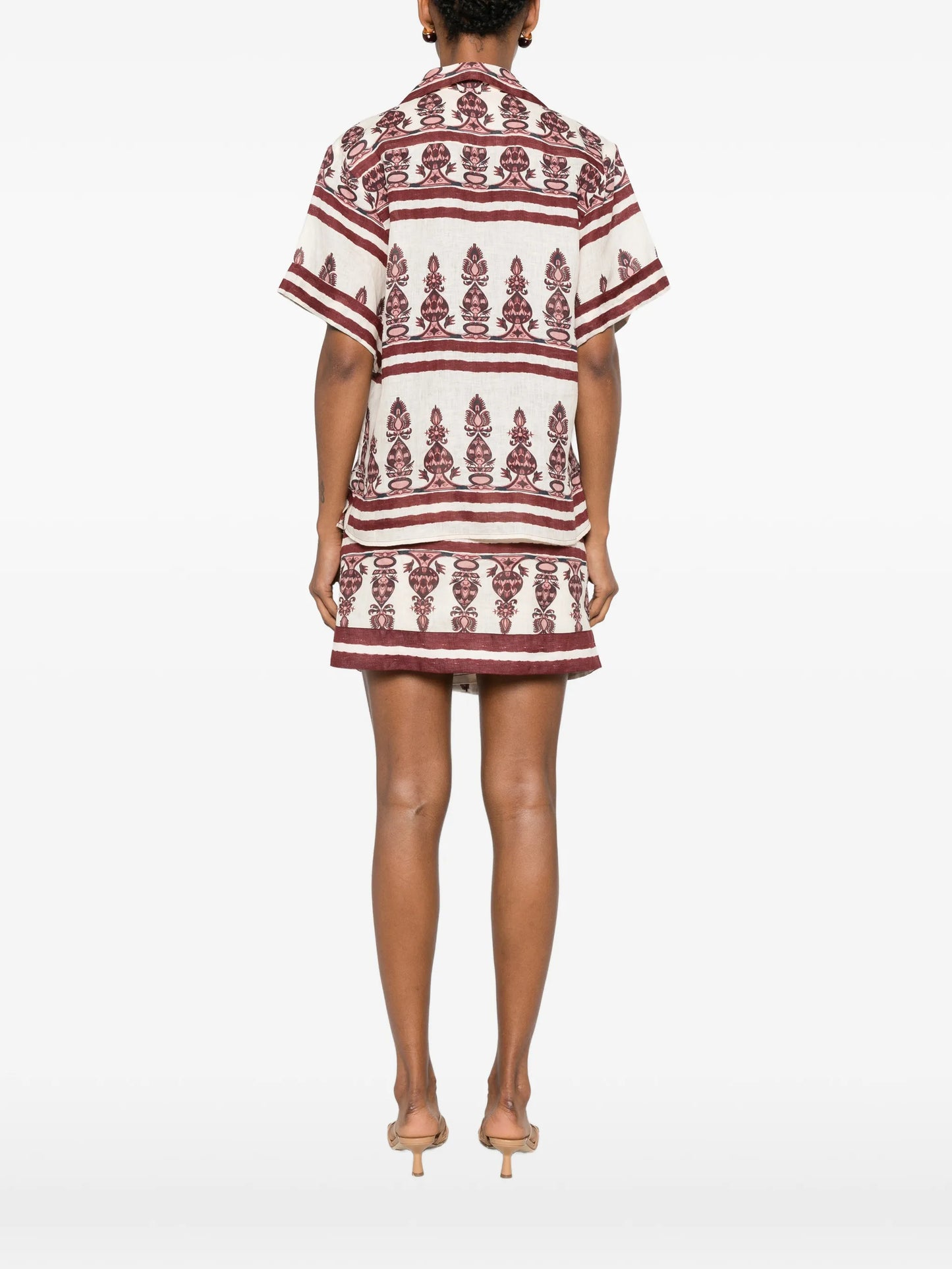 La Creciente printed shirt