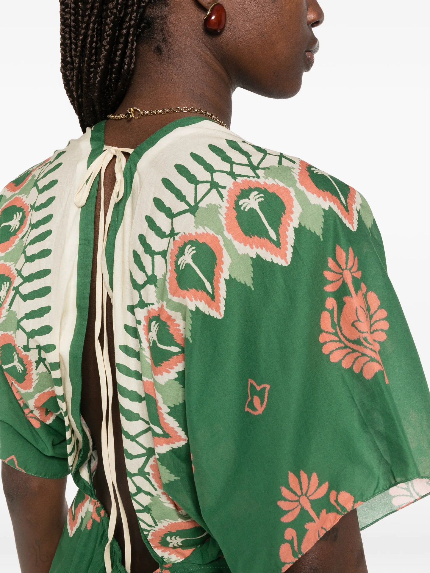 Inundada De Color printed mini dress