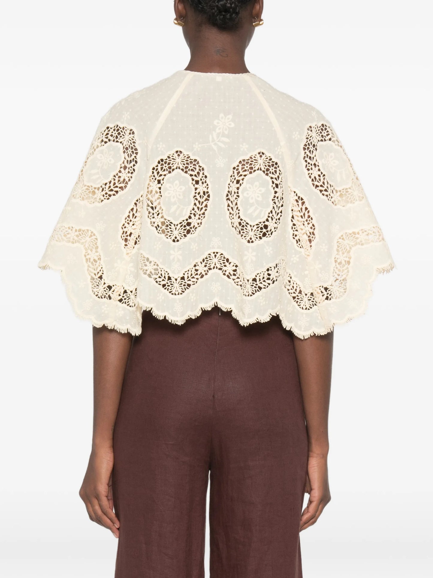 tassel-detail blouse