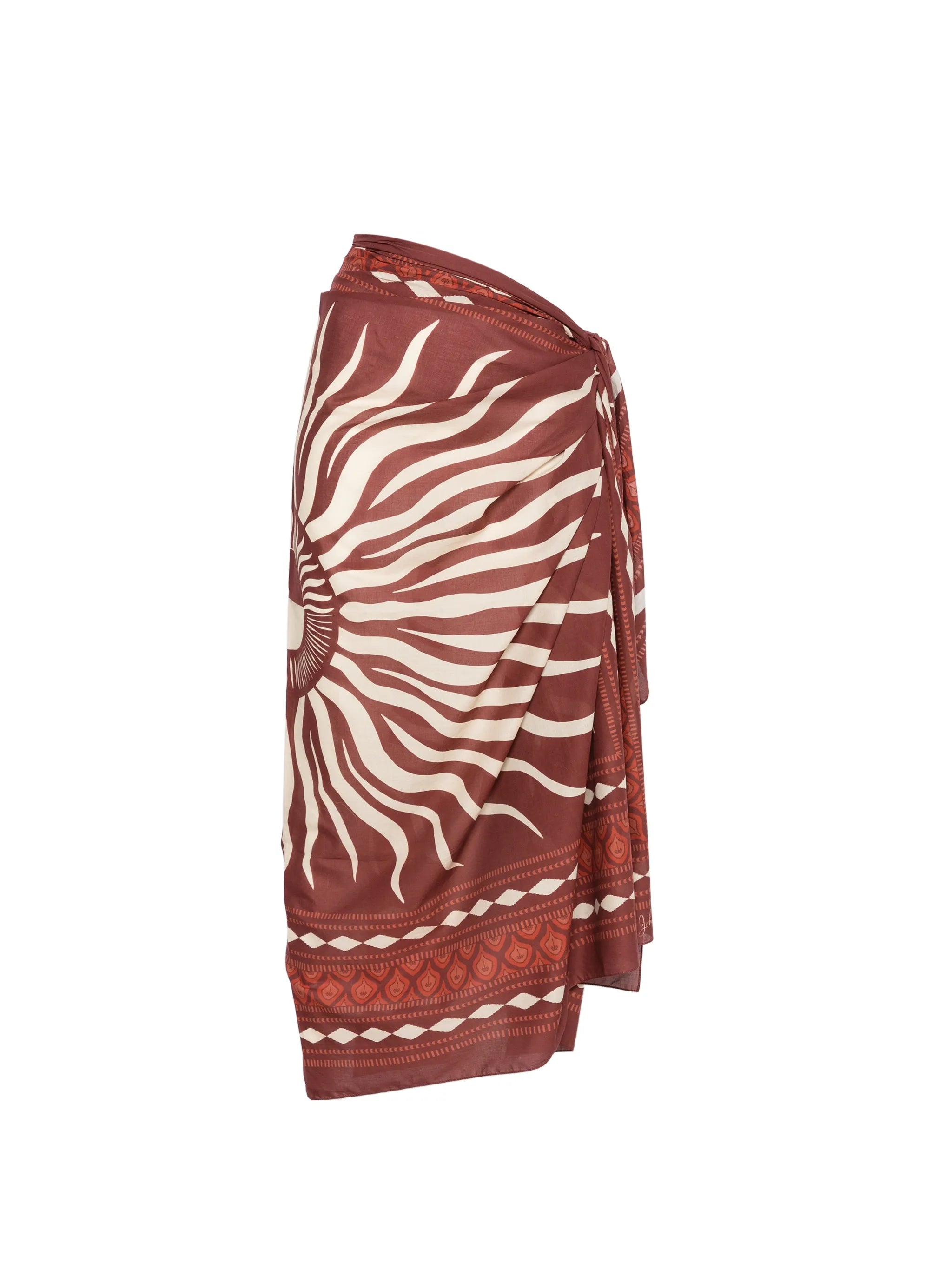 Golden Horizon pareo skirt