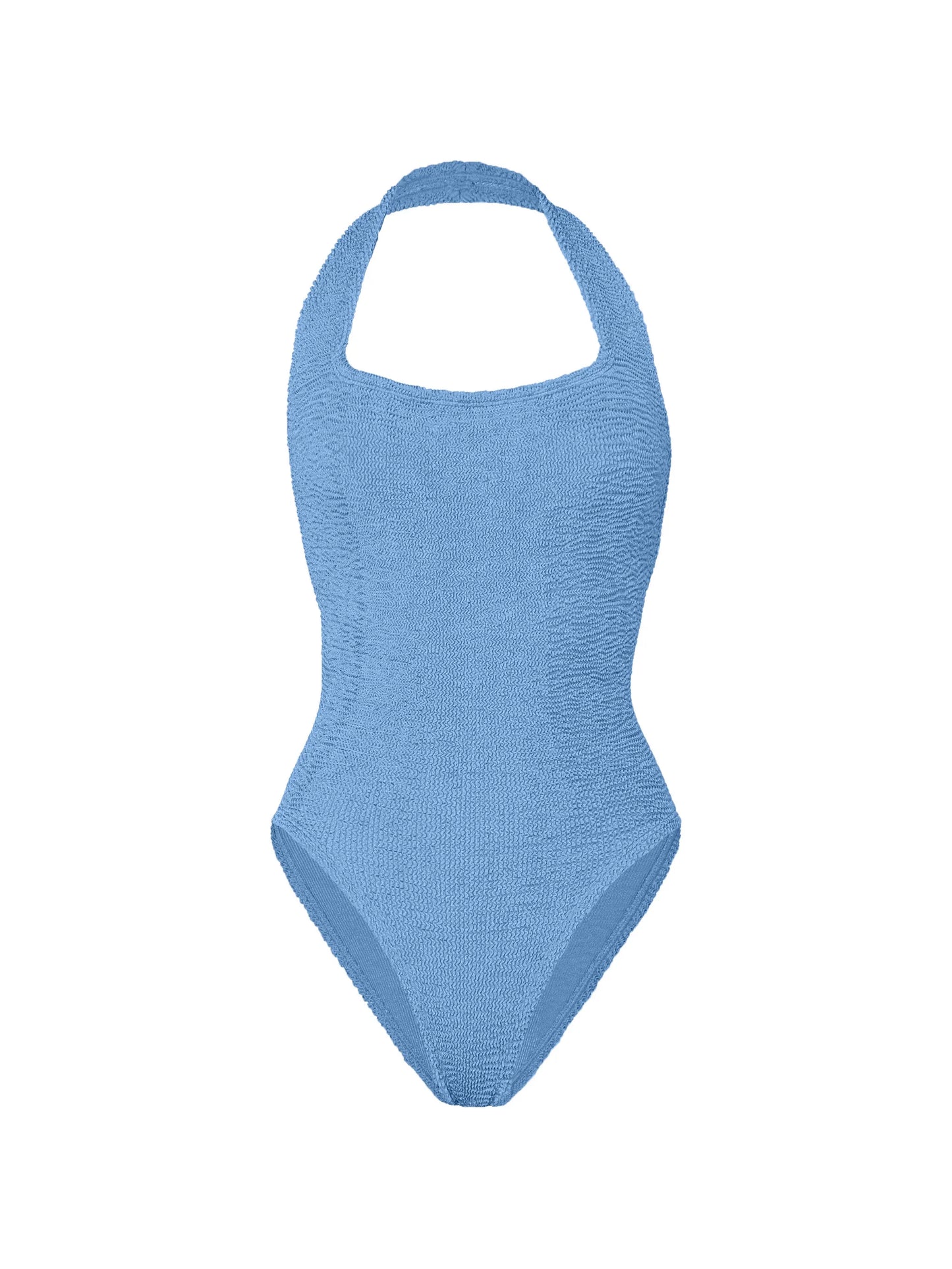 Sandy crinkle-effect swimsuit