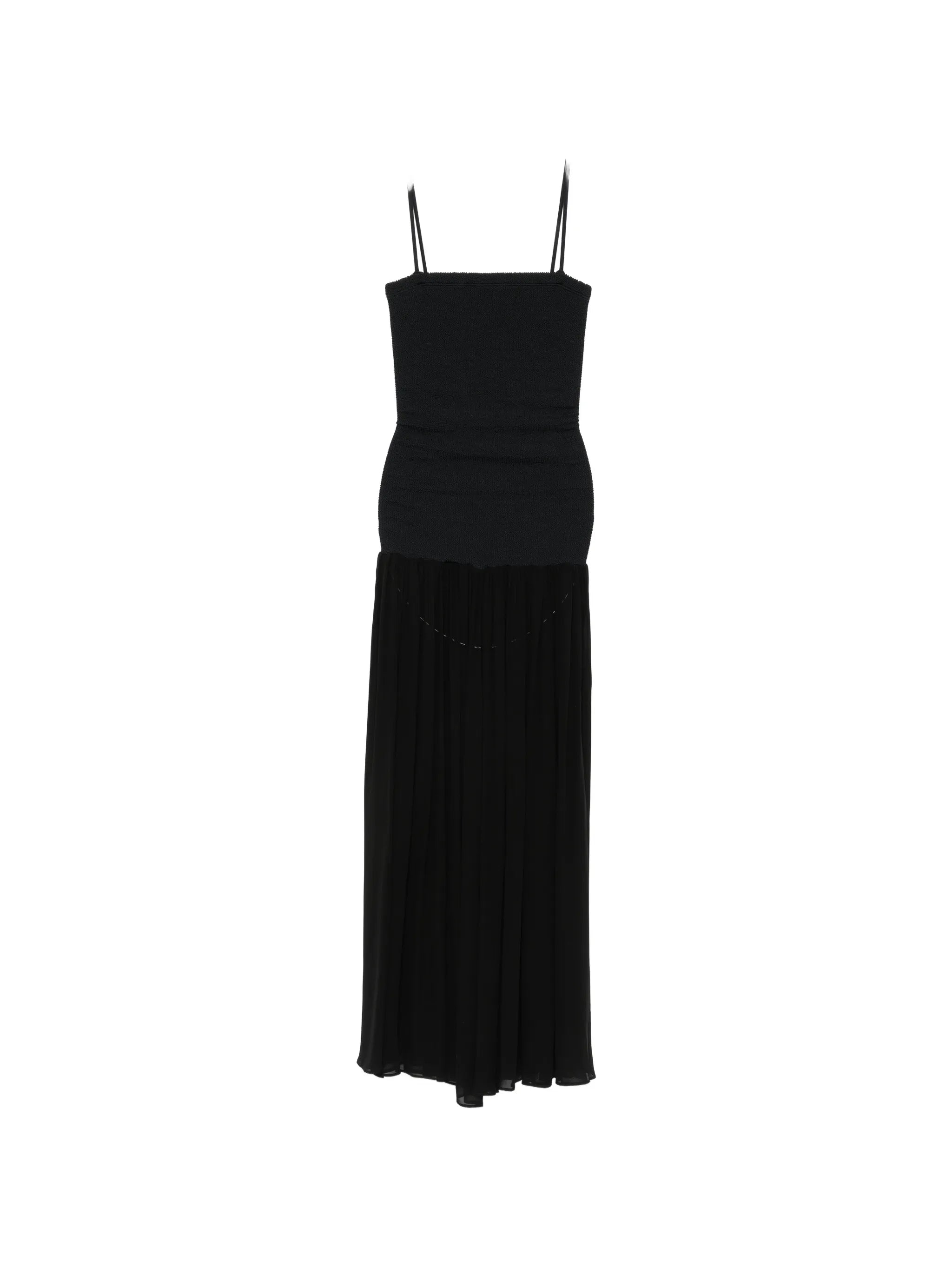 square-neck maxi dress