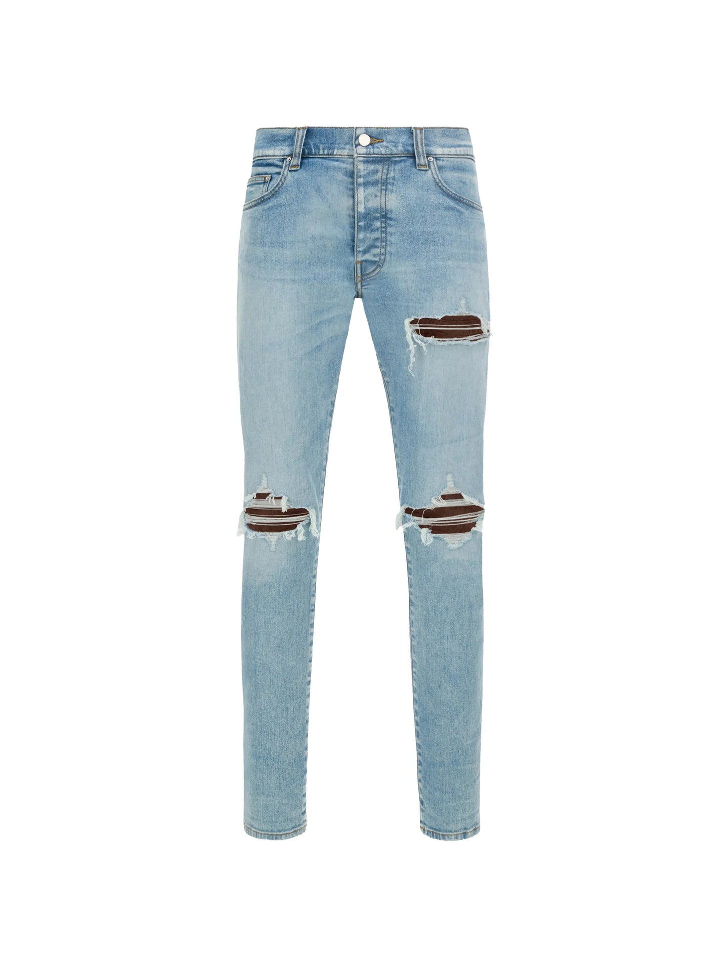Croc Mx1 ripped-design jeans