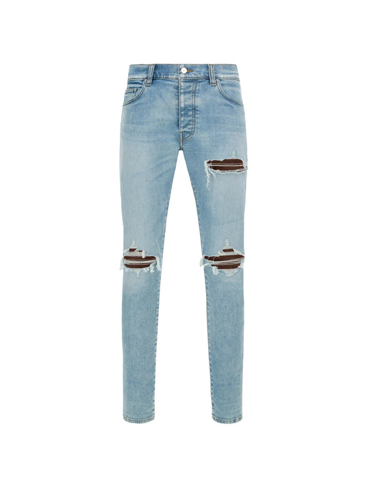 Croc Mx1 ripped-design jeans