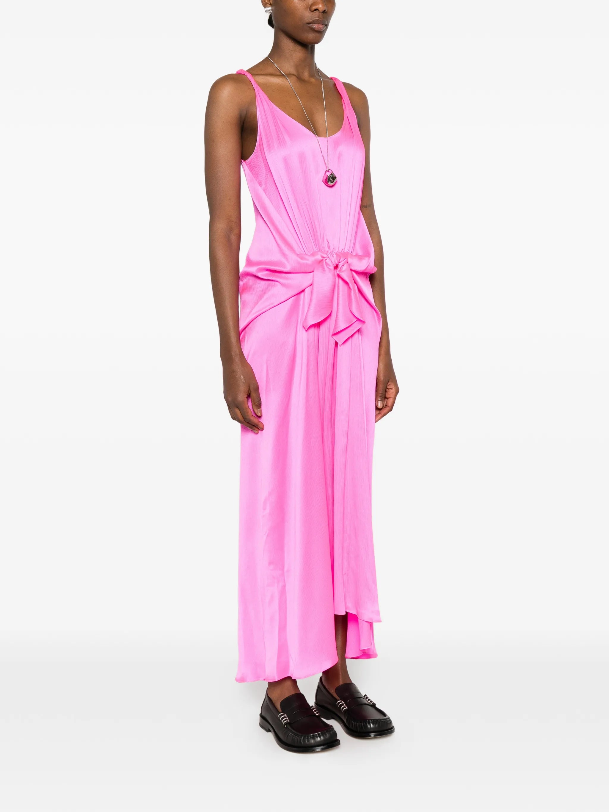 knot midi dress