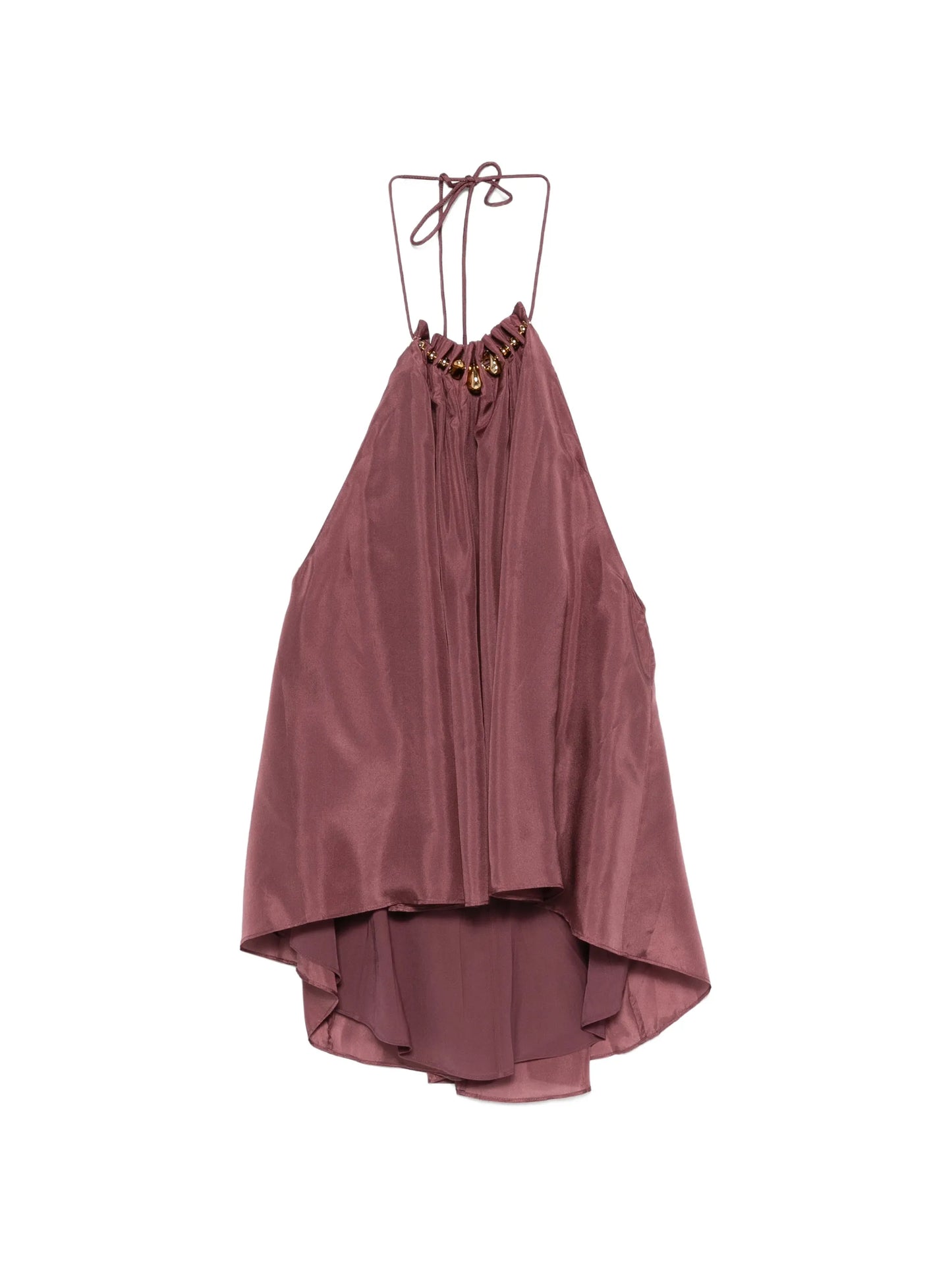 Aster bead-embellishment blouse