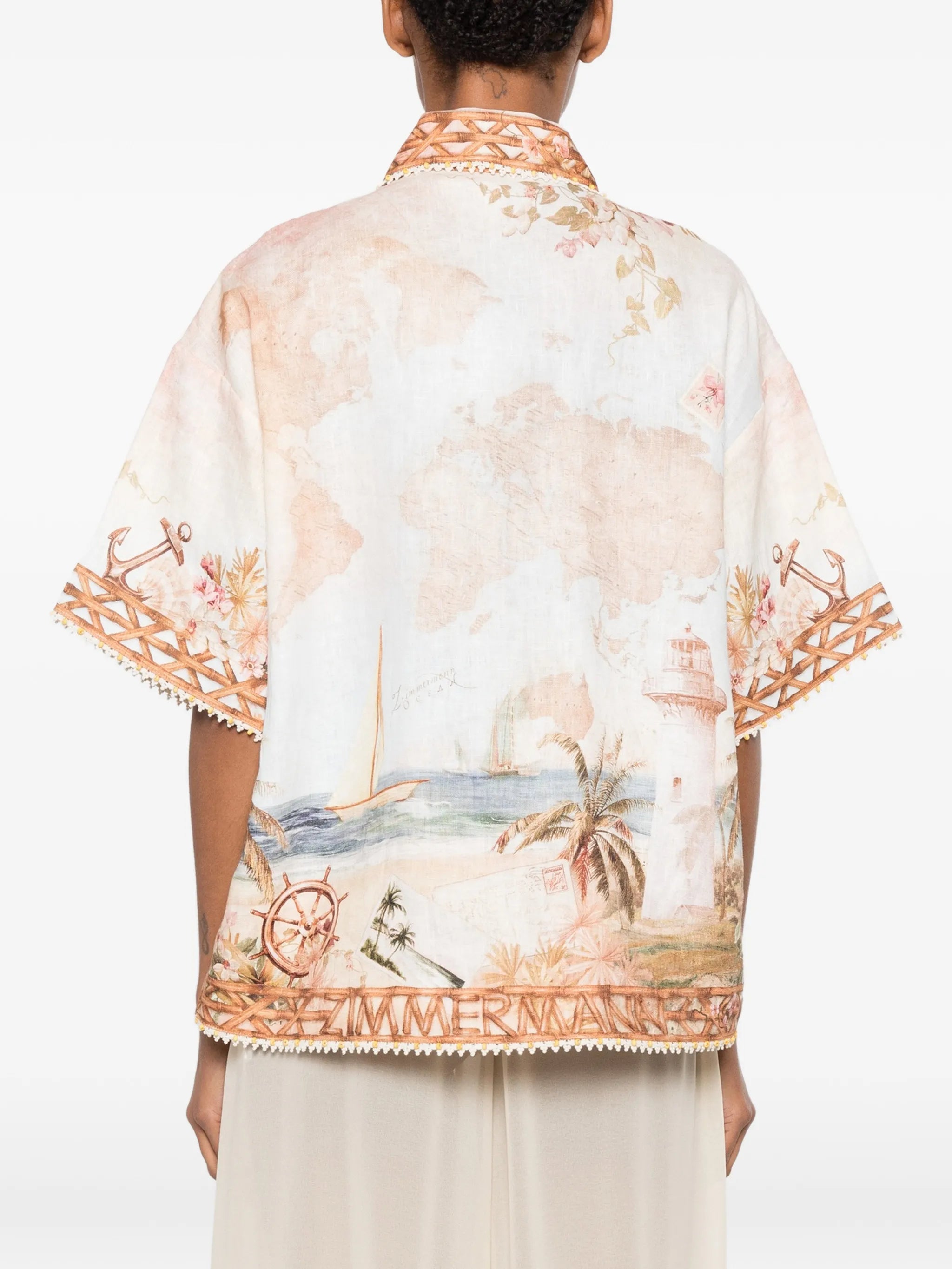Mahon print shirt