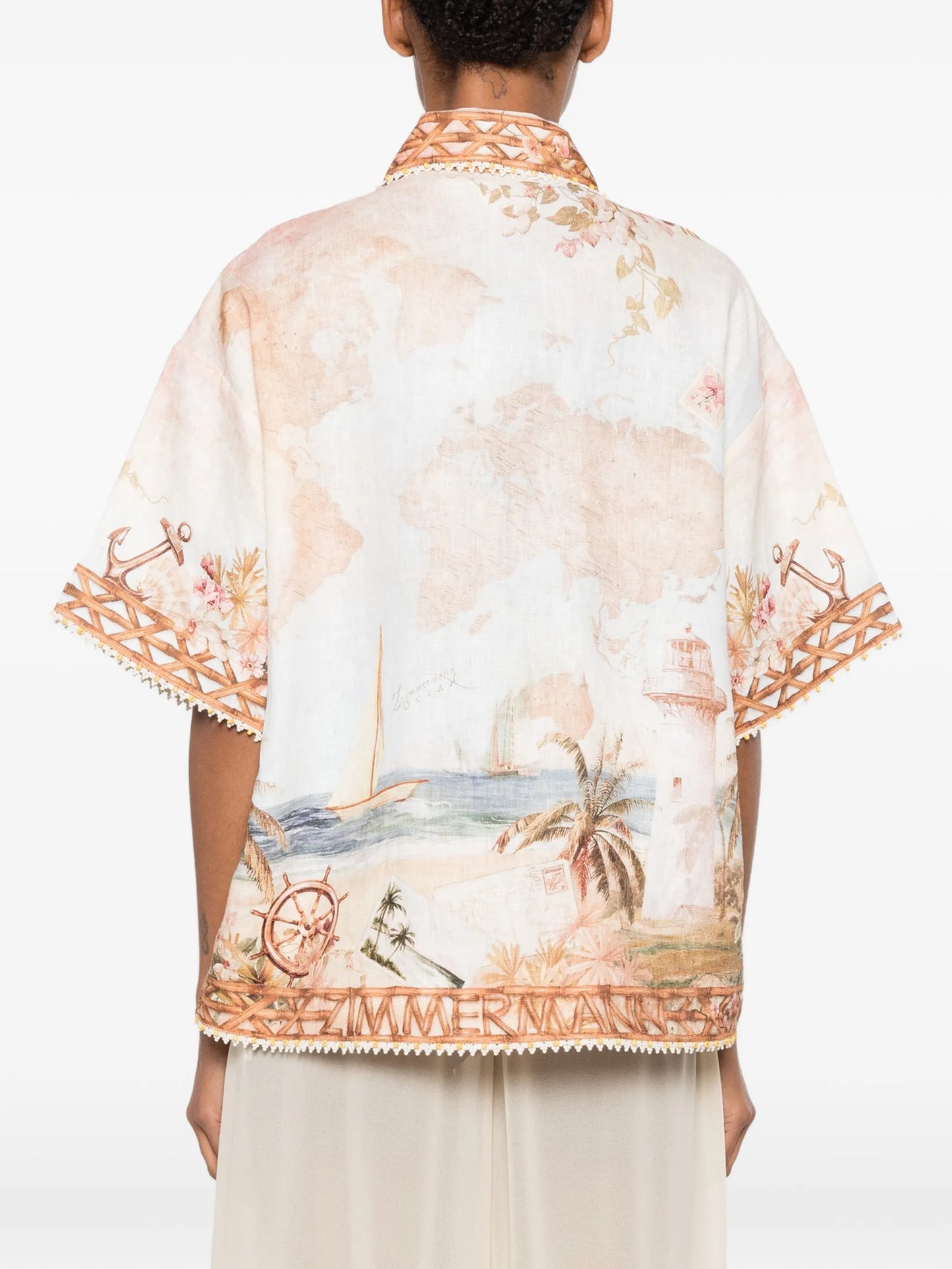 Mahon print shirt