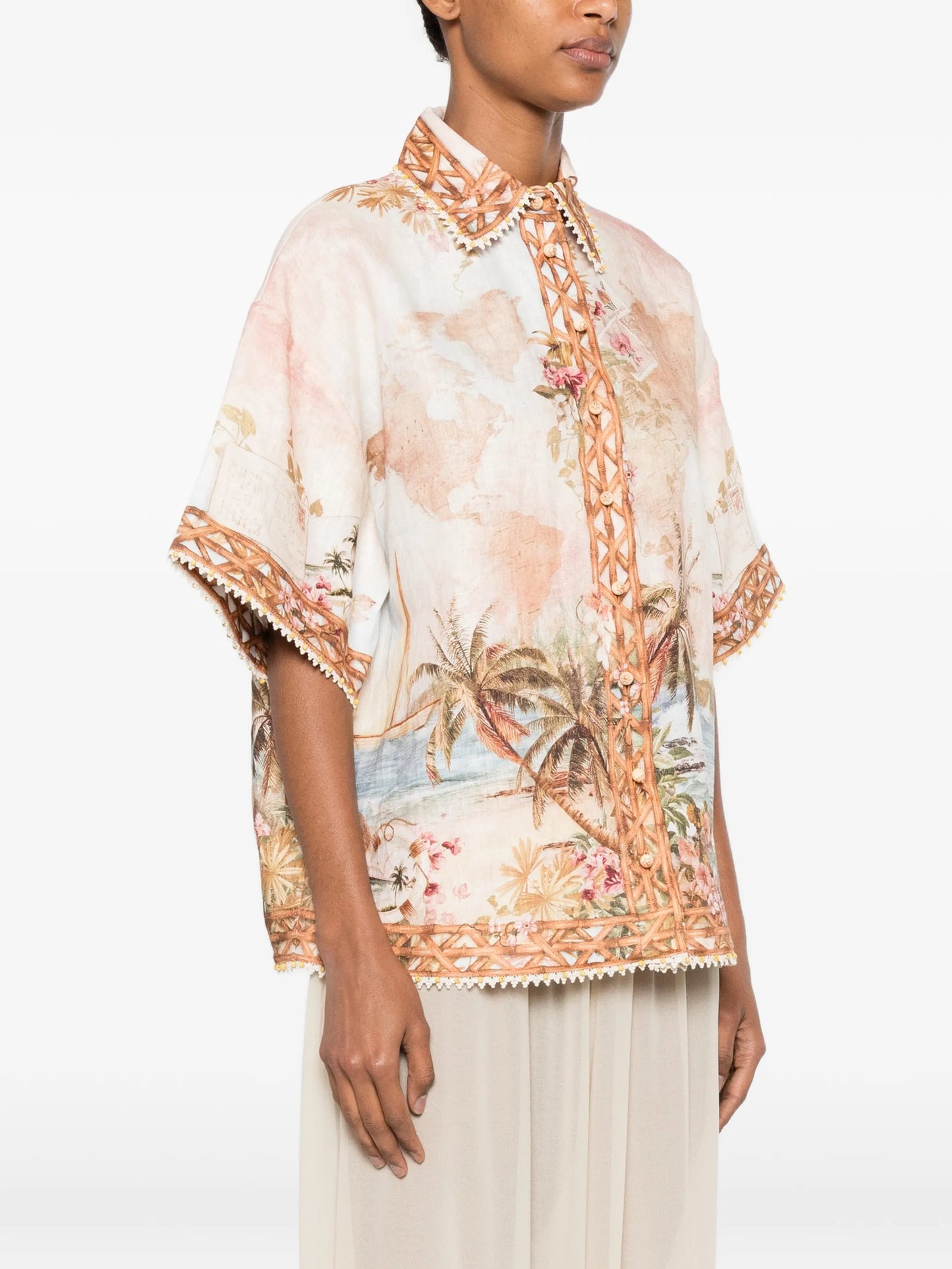 Mahon print shirt