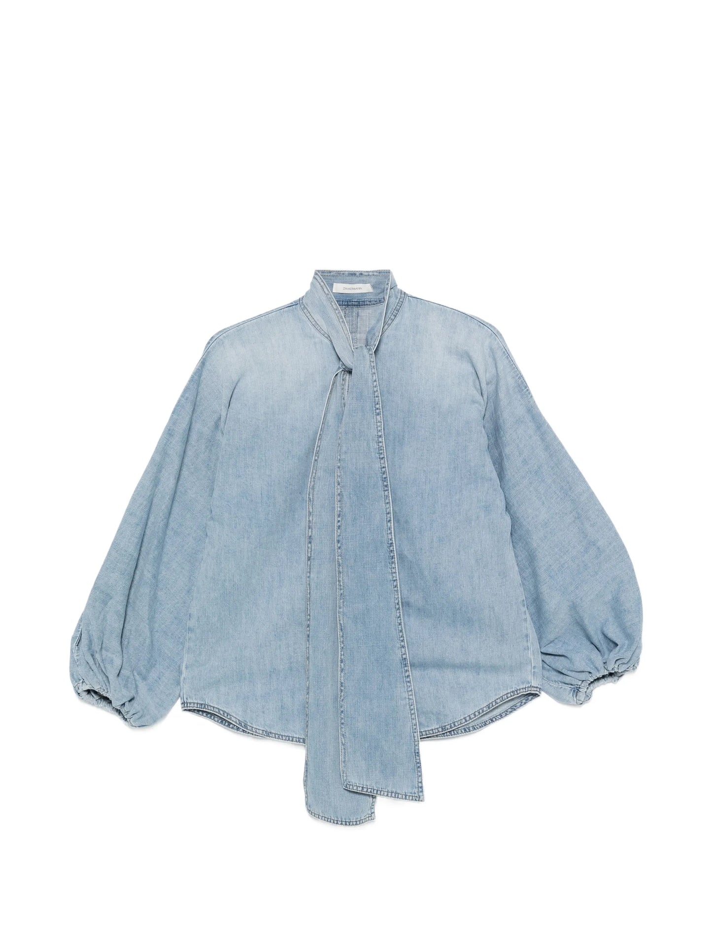 Indra tie-neck blouse