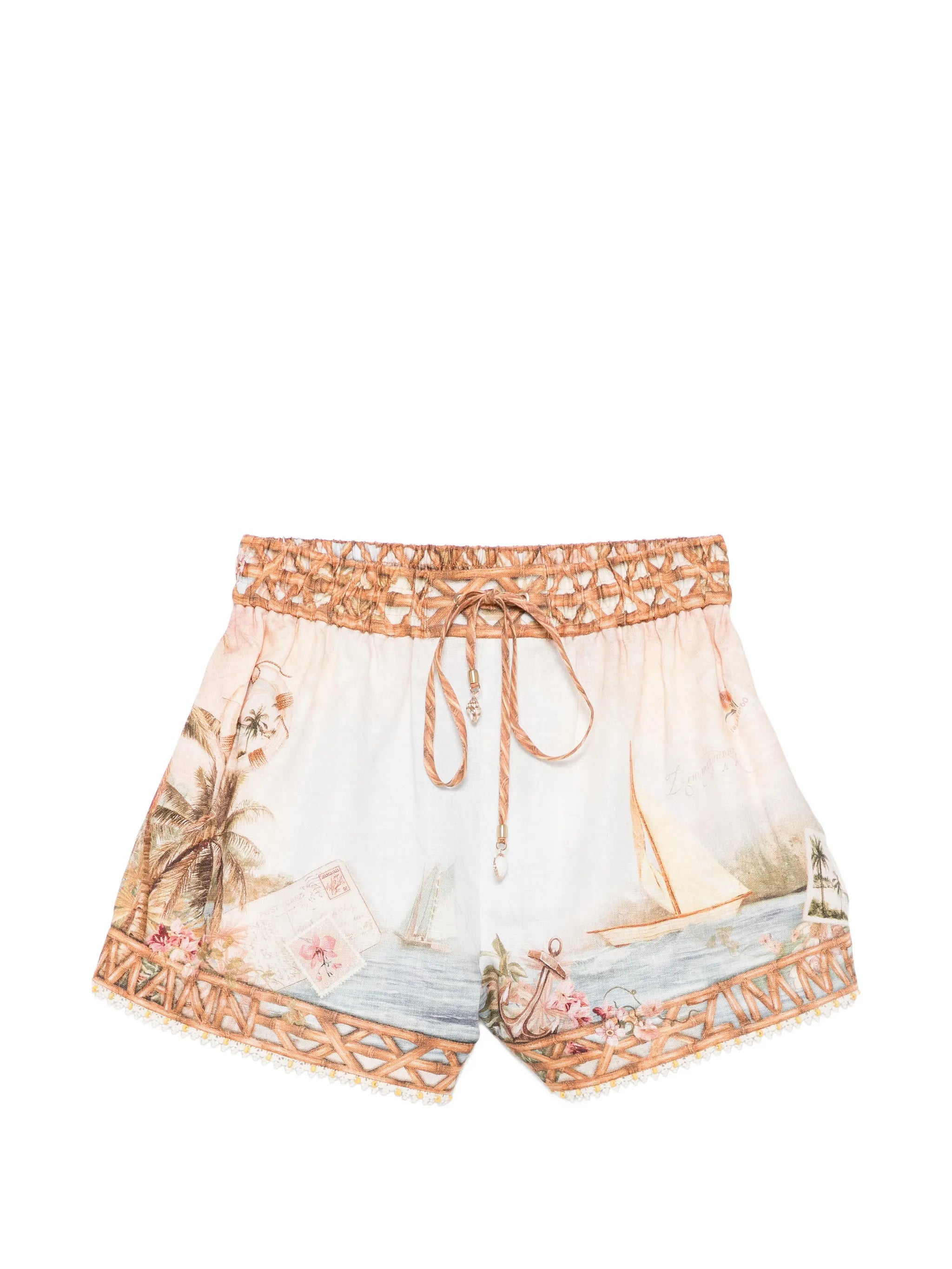 Mahon print shorts