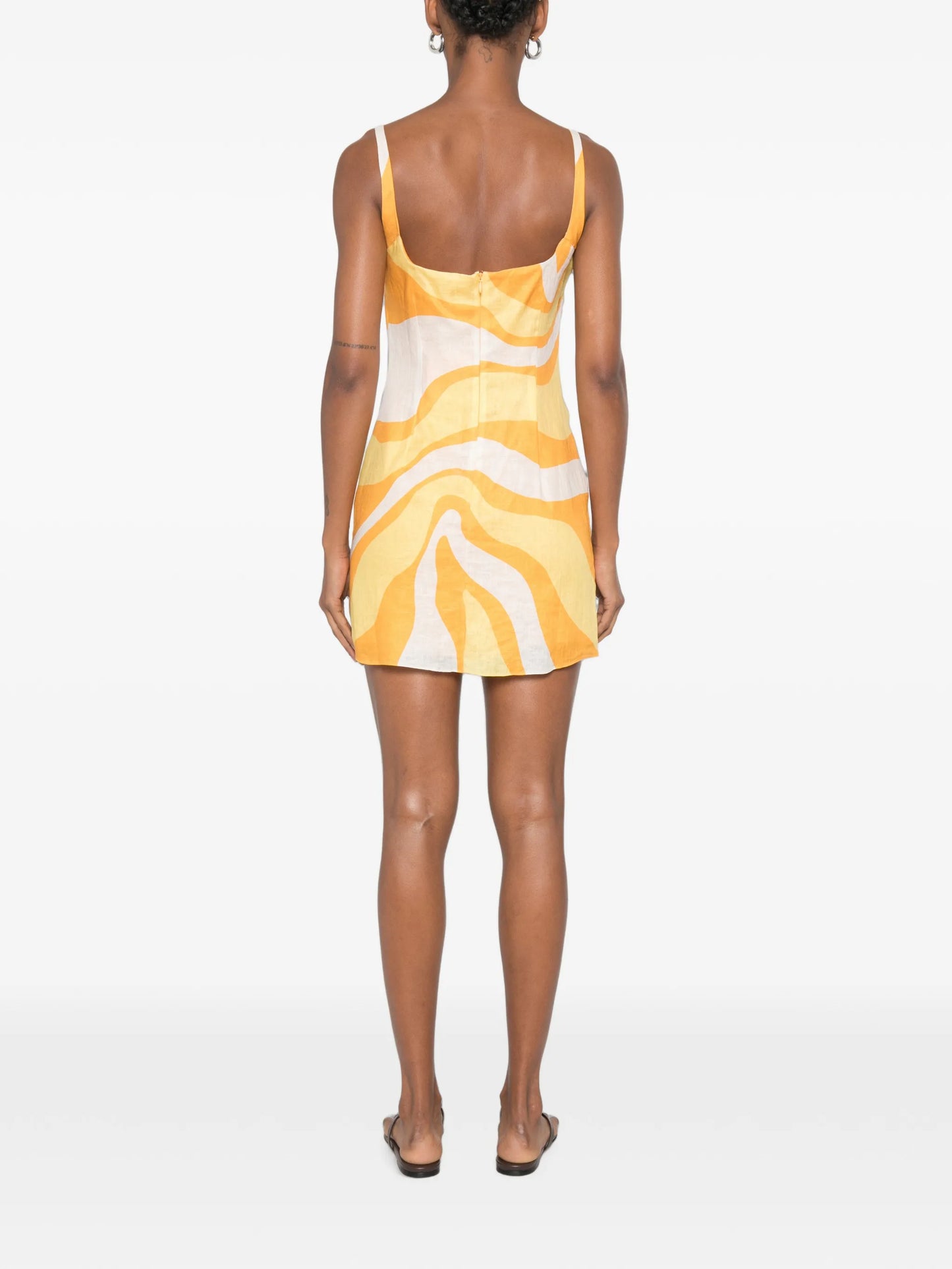 Siela abstract-print mini dress