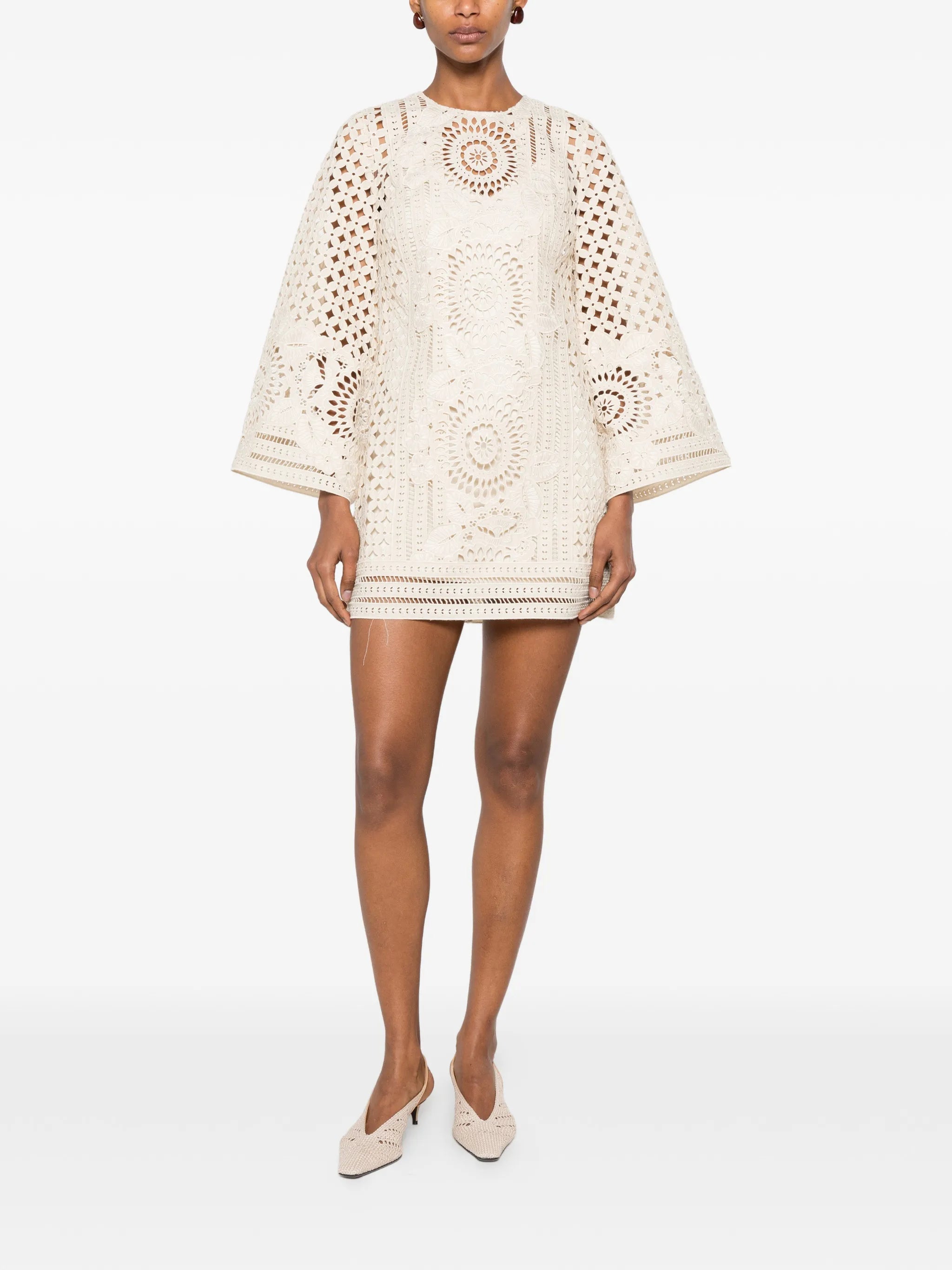 Indra embroidered dress