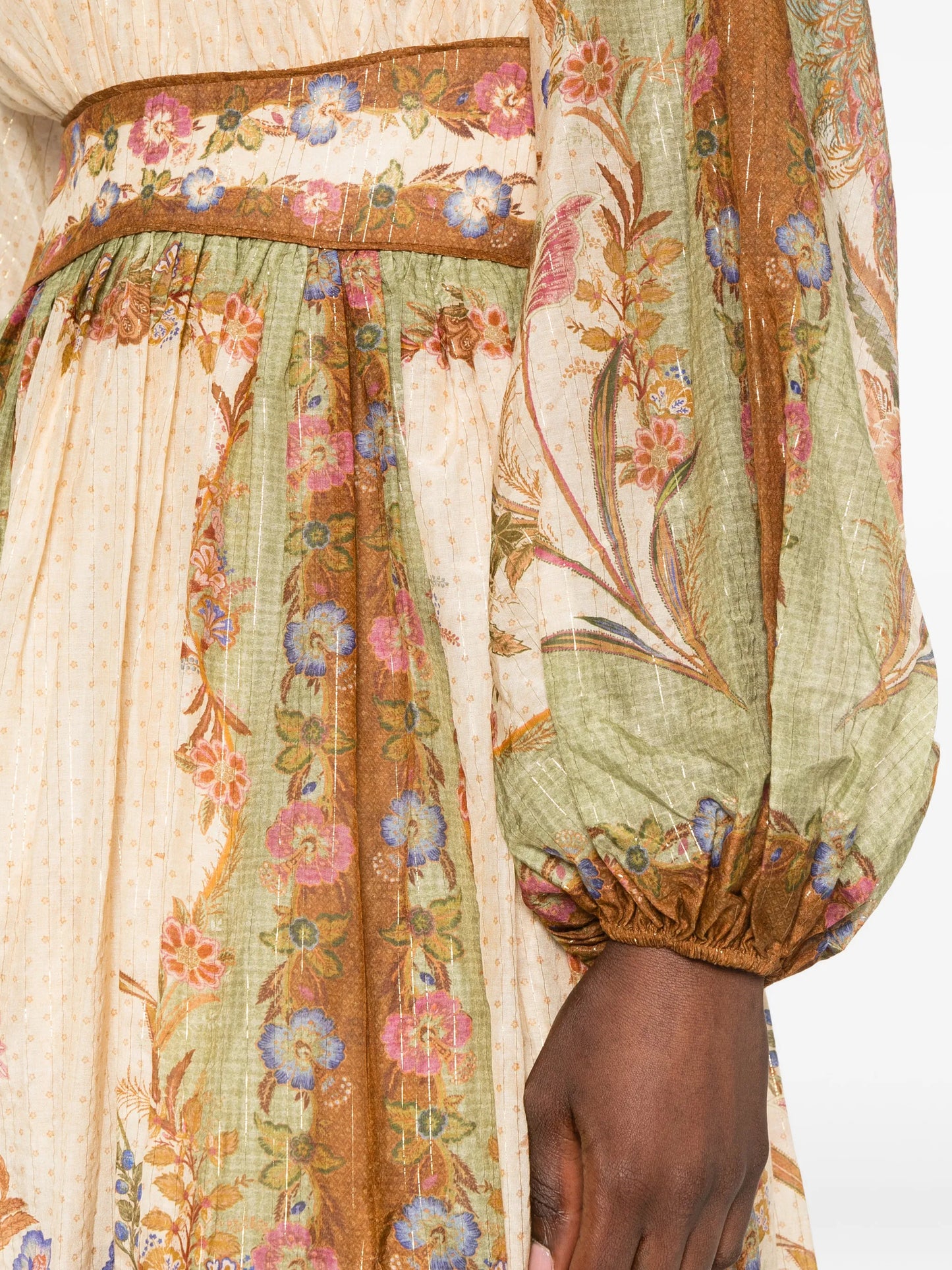 Indra floral-print maxi dress