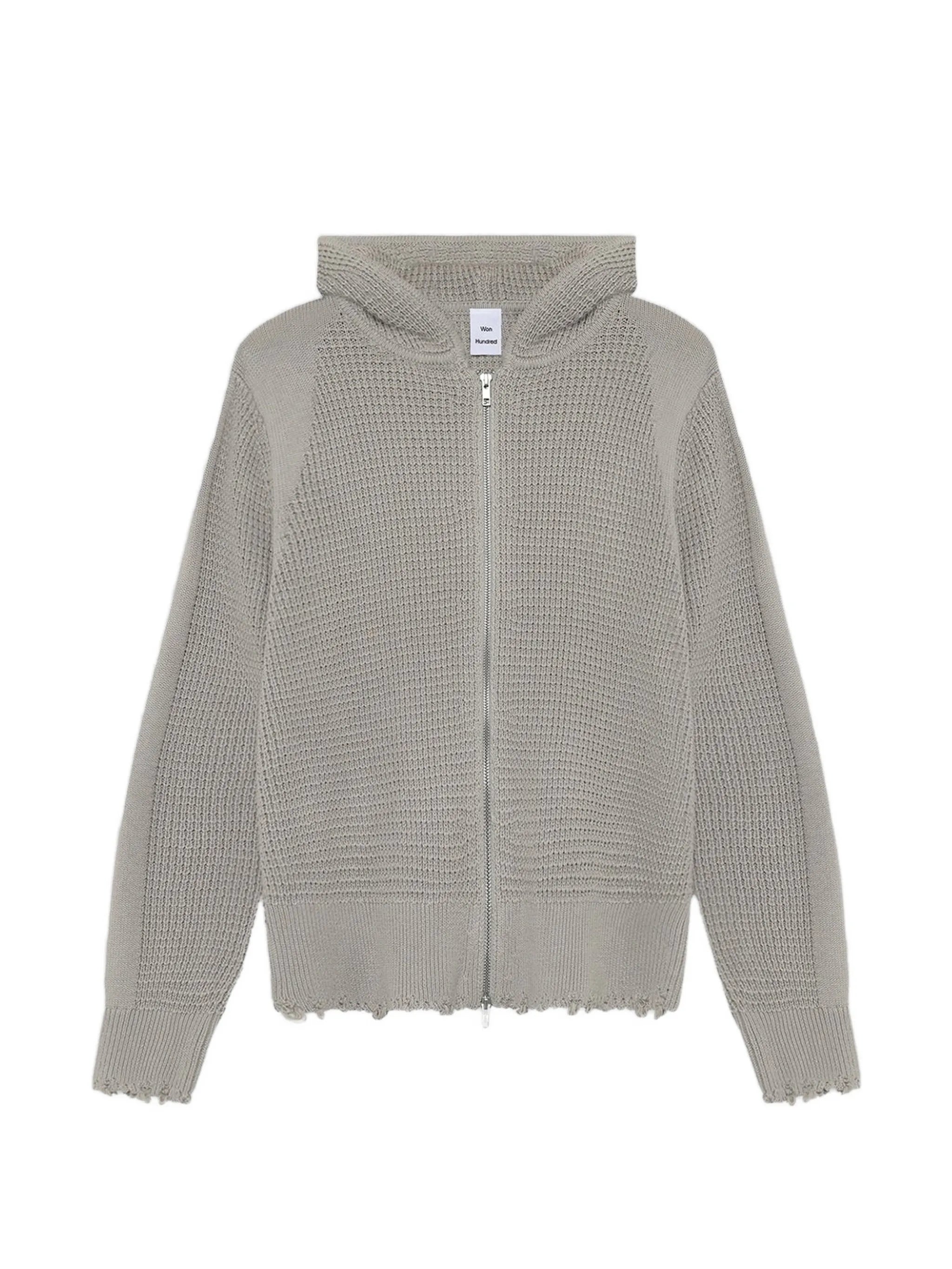 Glasgow knitted hoodie