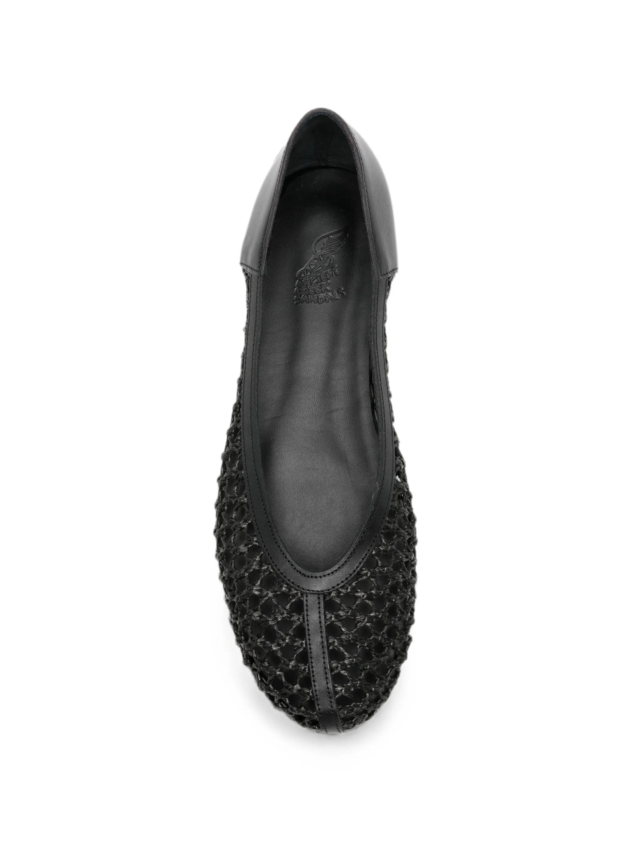 Aeropi woven-design ballet flats