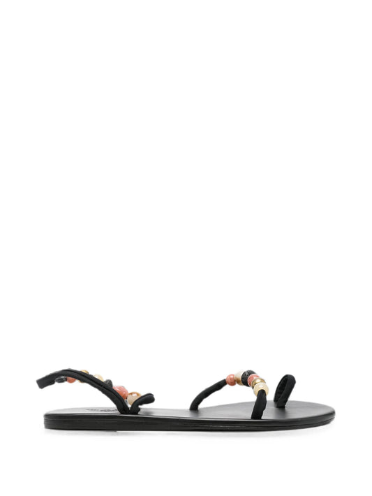 Eleftheria bead-embellished sandals