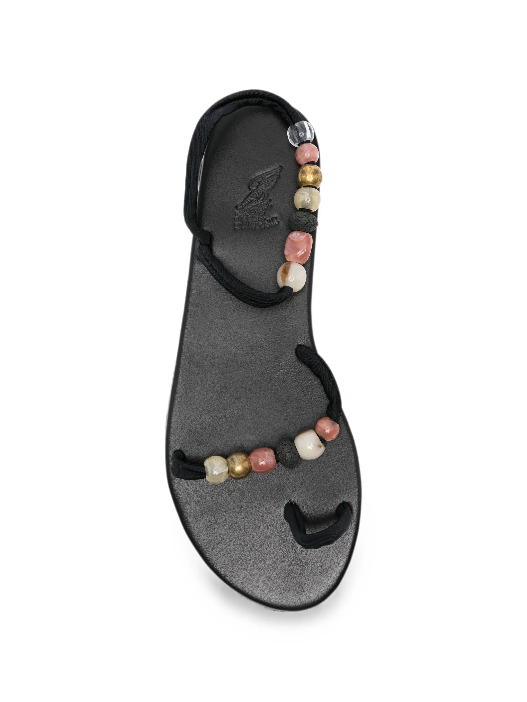 Eleftheria bead-embellished sandals