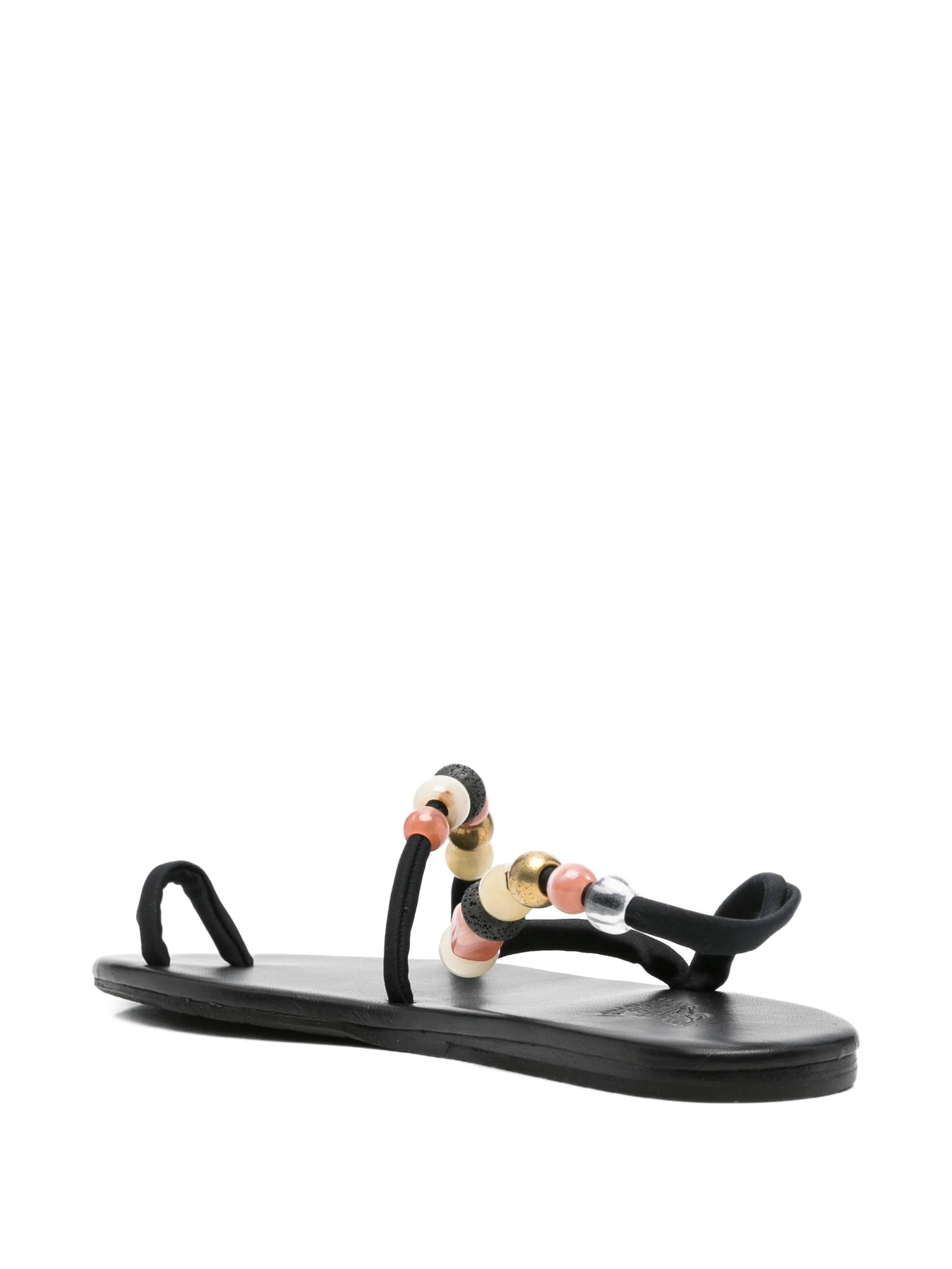 Eleftheria bead-embellished sandals