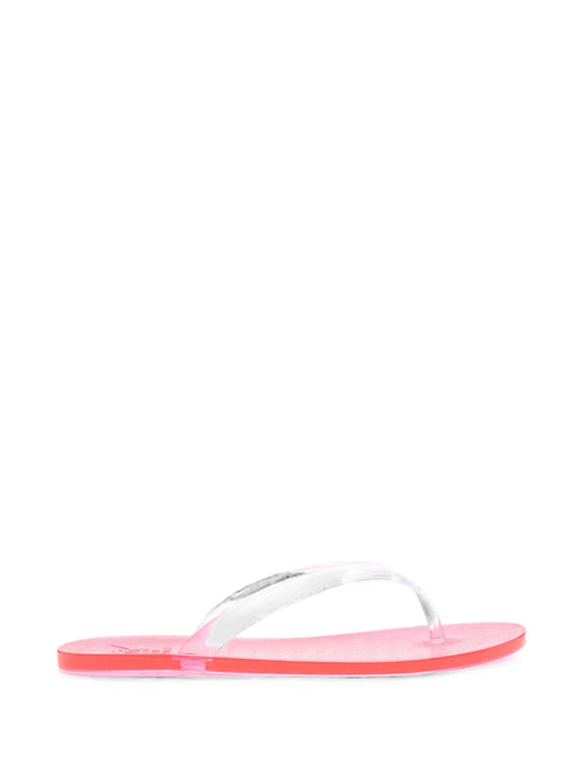 Jelly open-toe flip-flops