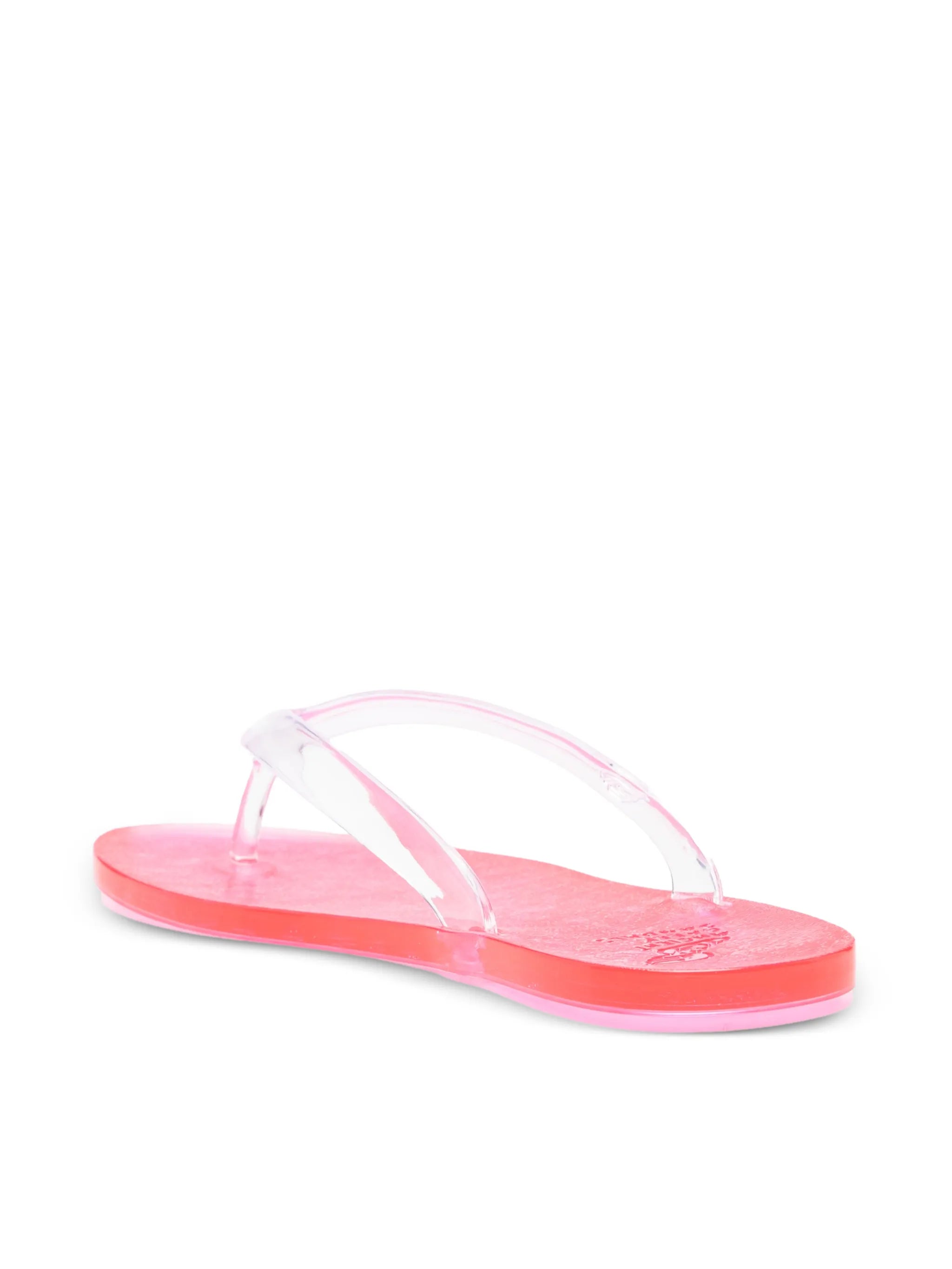 Jelly open-toe flip-flops