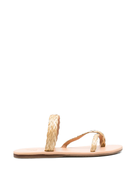 Daphnae raffia sandals