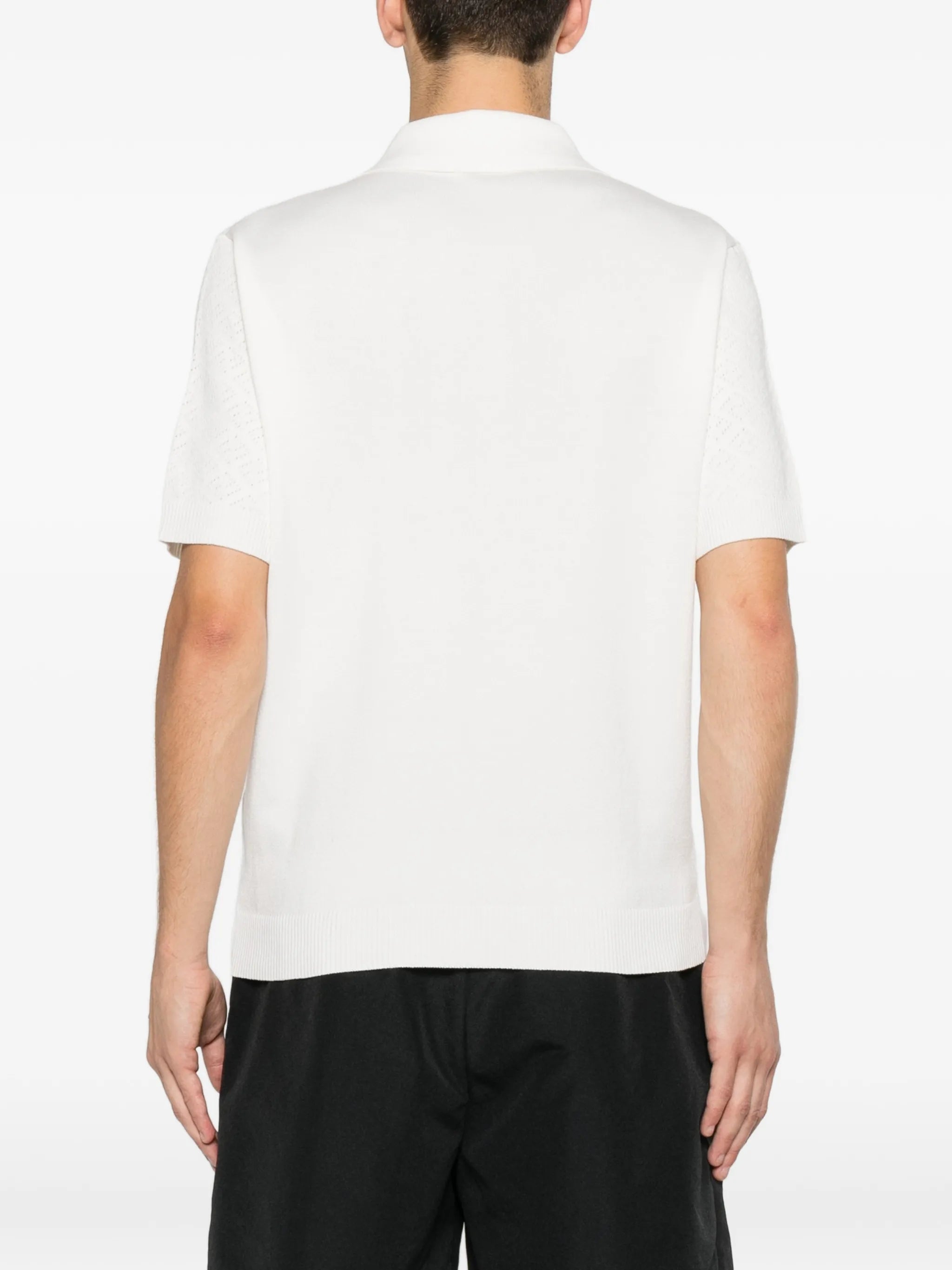 crochet polo shirt