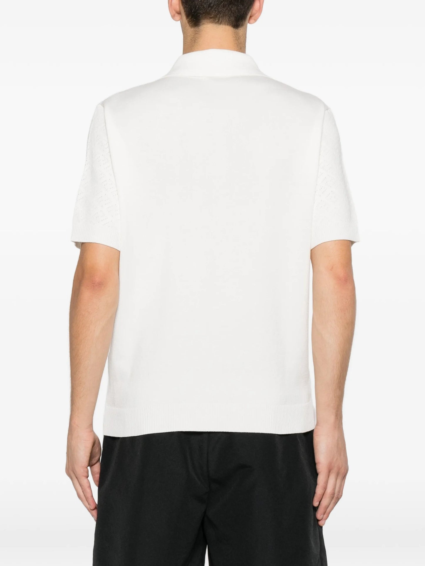 crochet polo shirt