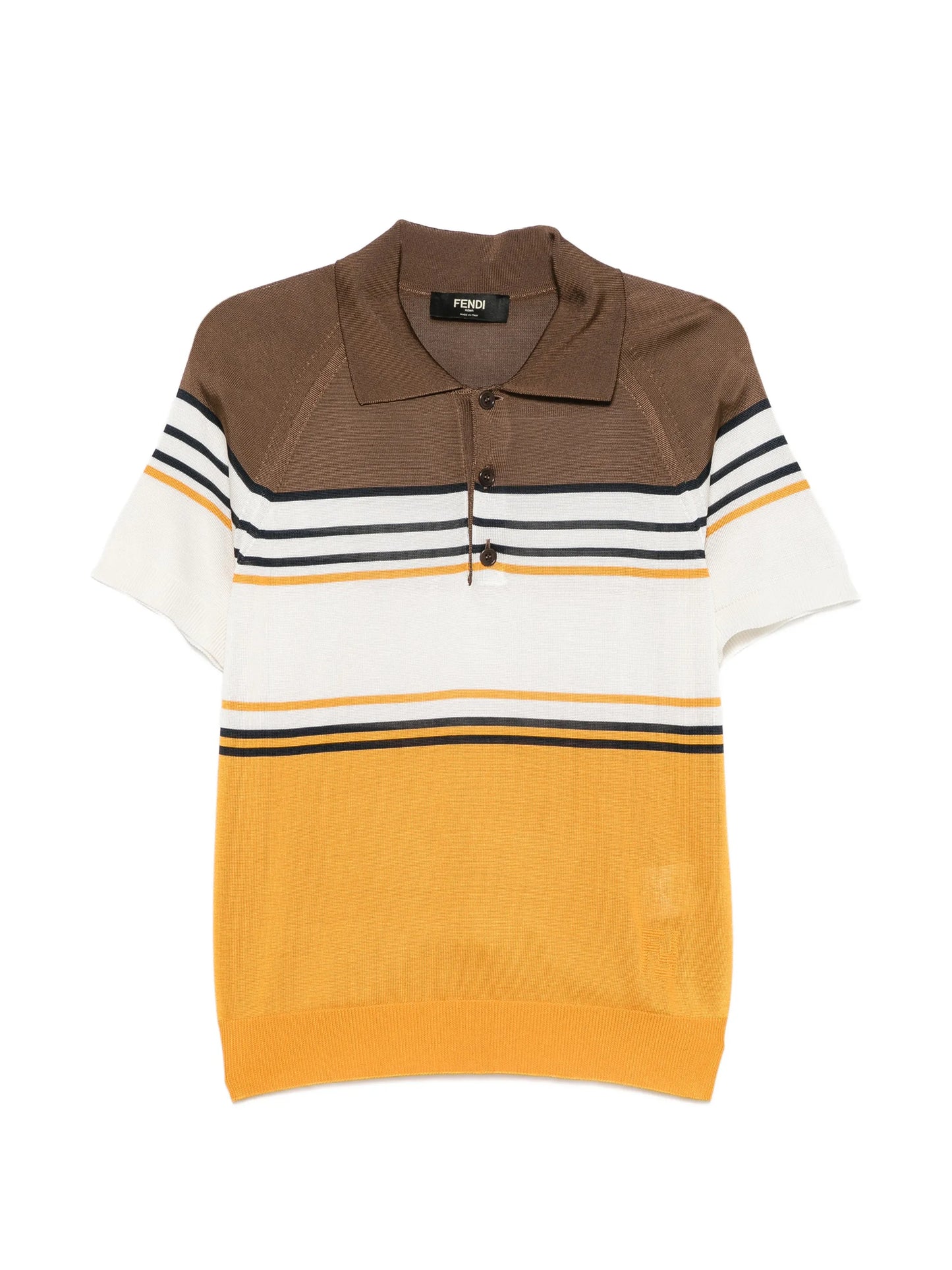 striped polo shirt