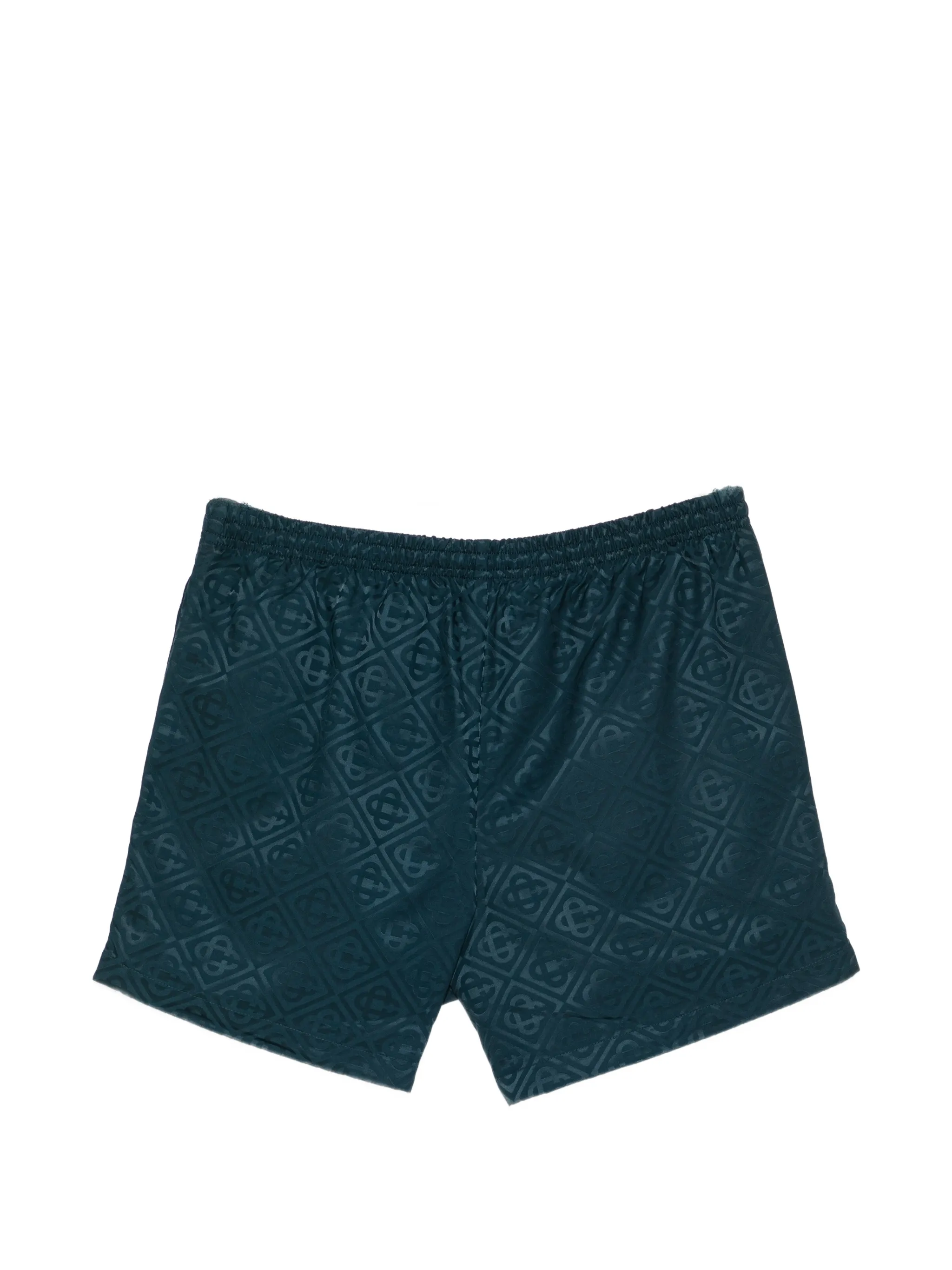 monogram jacquard swim shorts