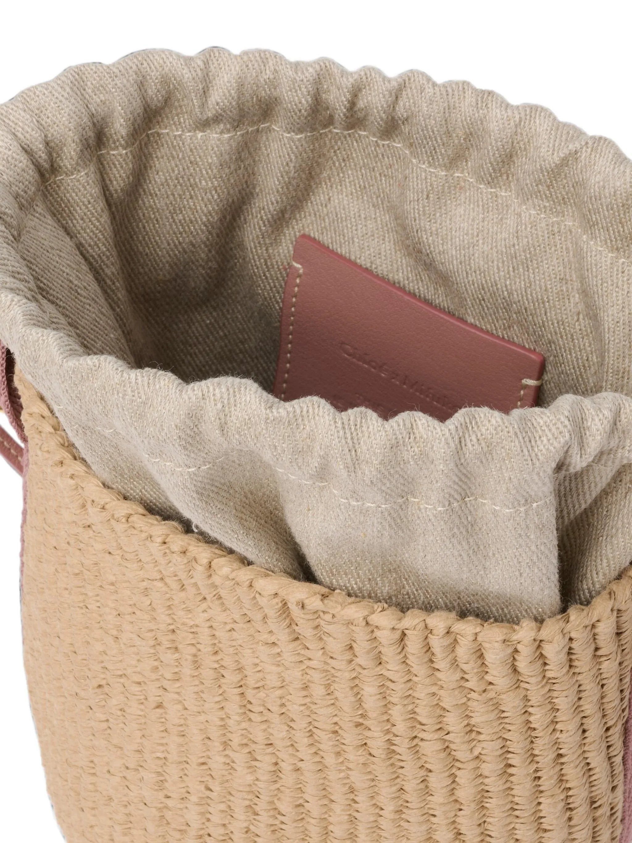 small Woody drawstring bucket bag