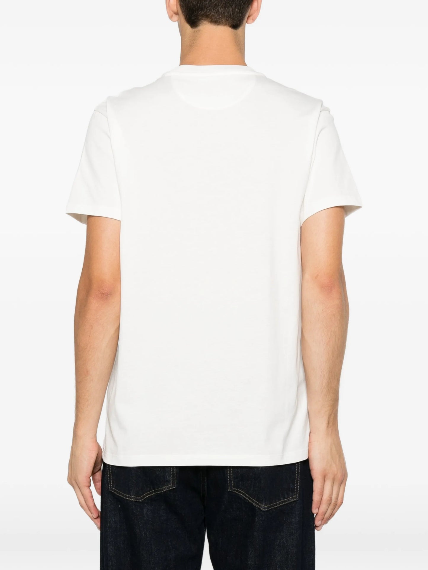 embroidered-logo T-shirt
