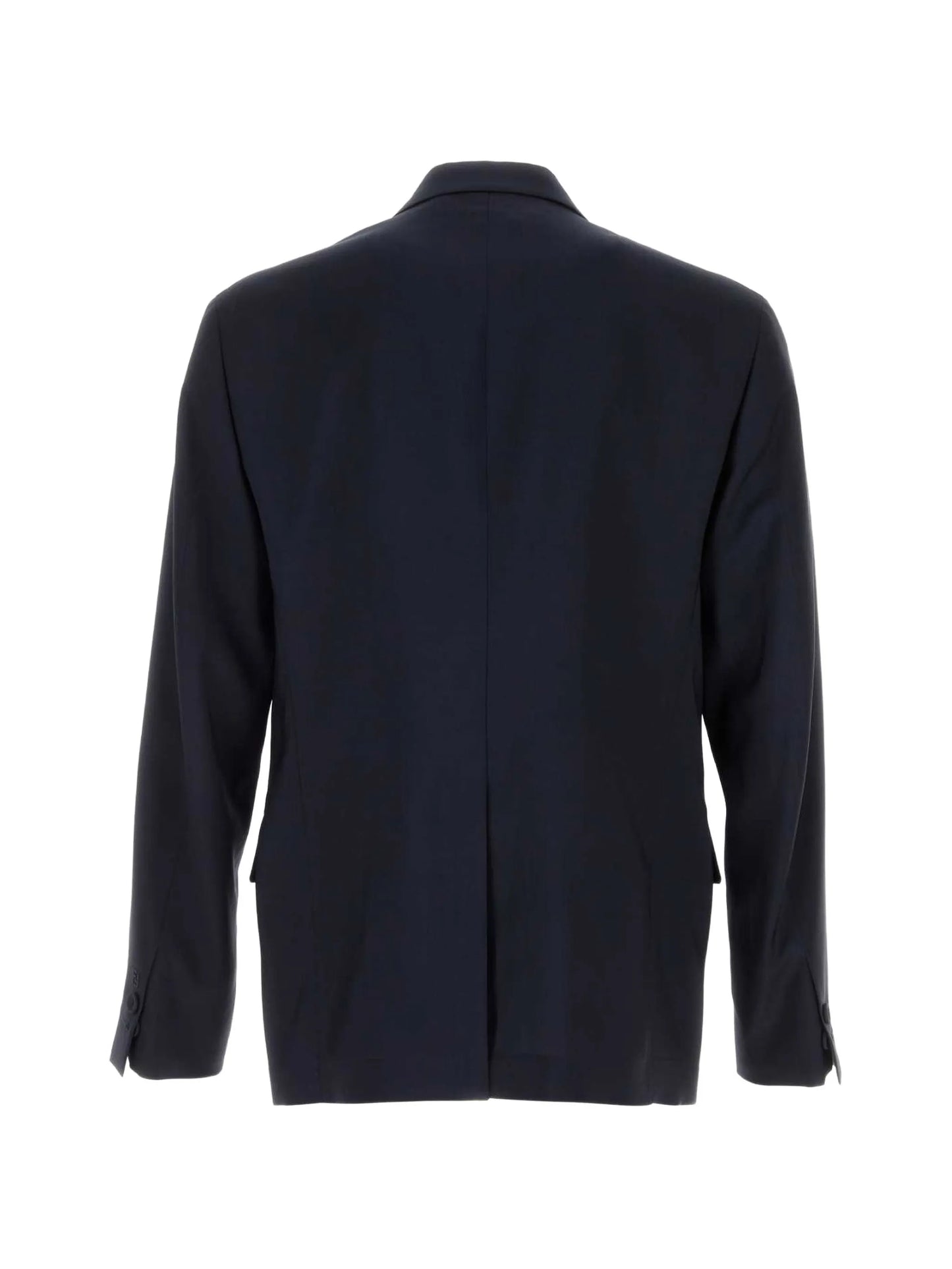 removable-strap single-breasted blazer